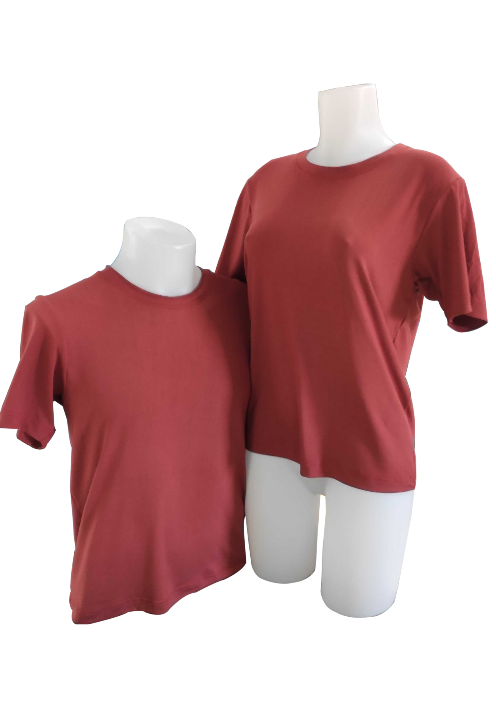 Plain T-Shirt Cotton Spandex Clay
