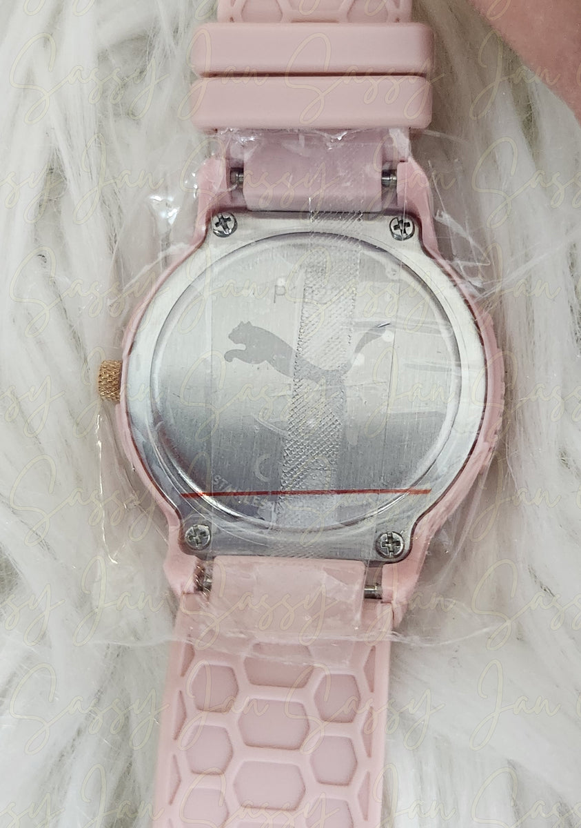 Puma pink watch hot sale