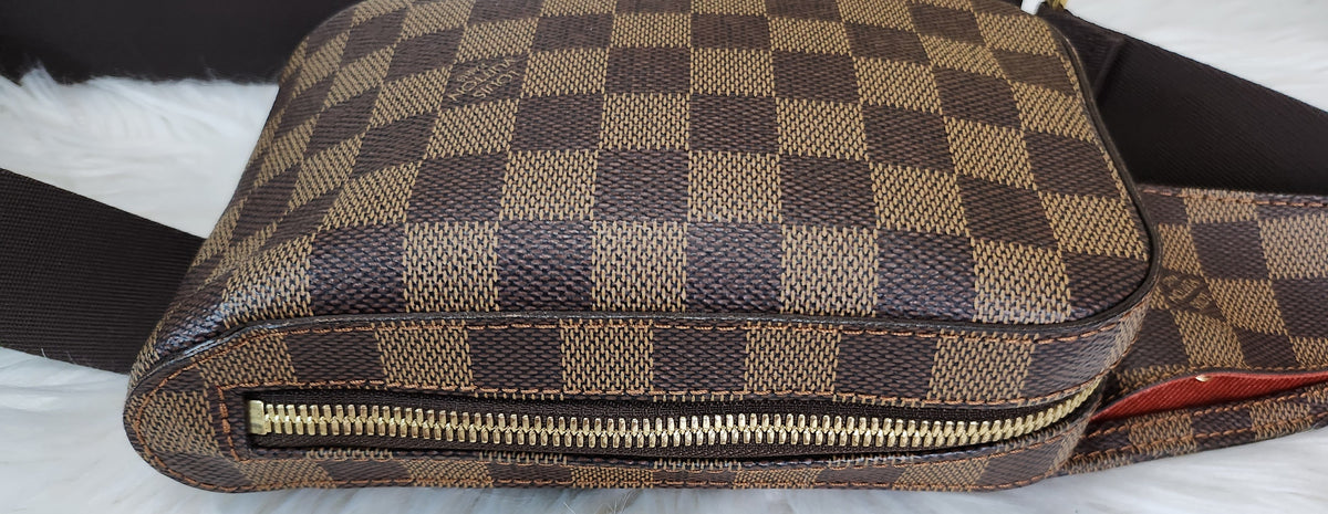 Louis Vuitton Women's Damier Ebene Geronimos Brown Canvas Crossbody Bag  (Pre-Owned) - ShopStyle