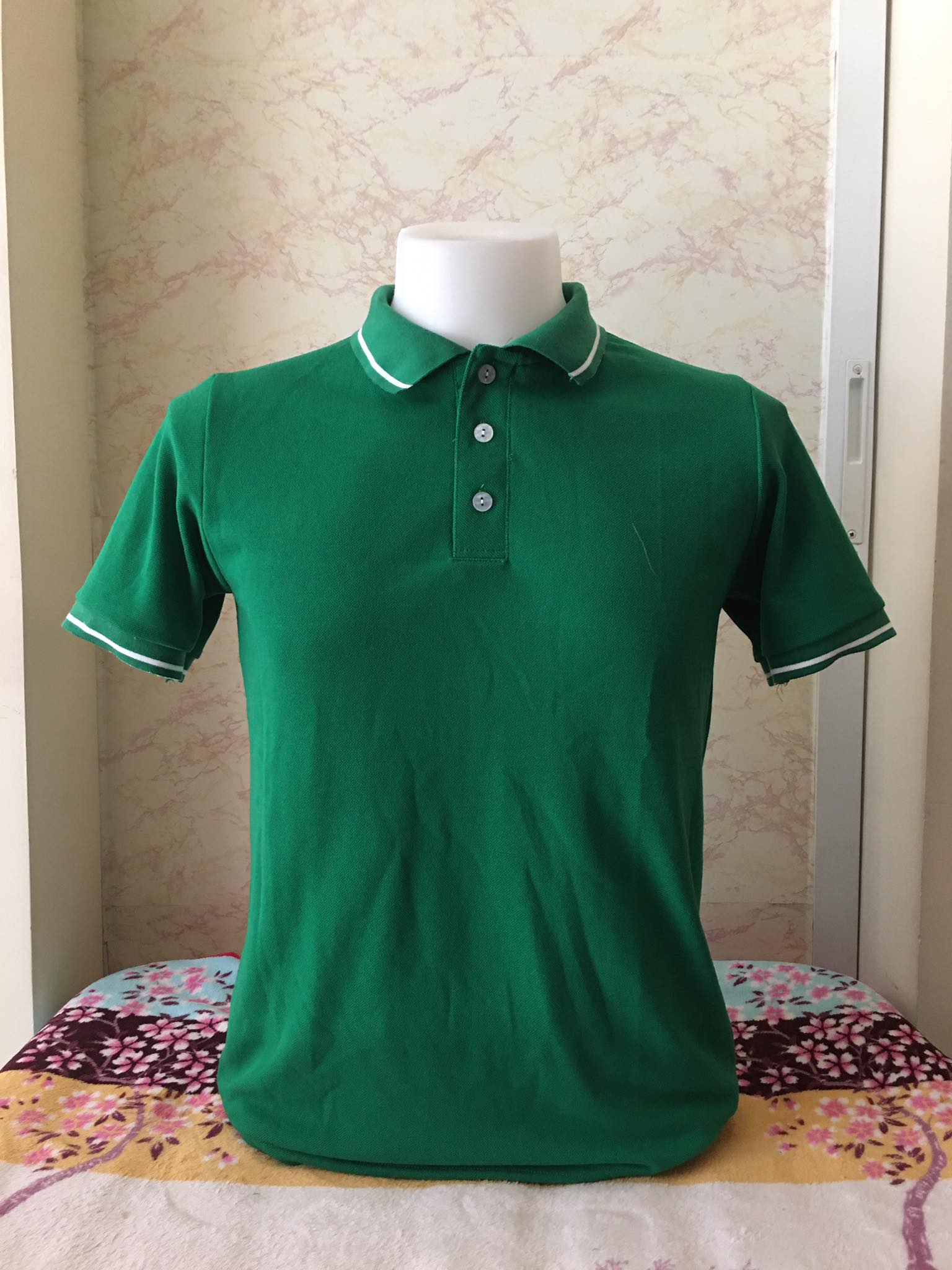 Standard Polo Shirt Male Emerald Green