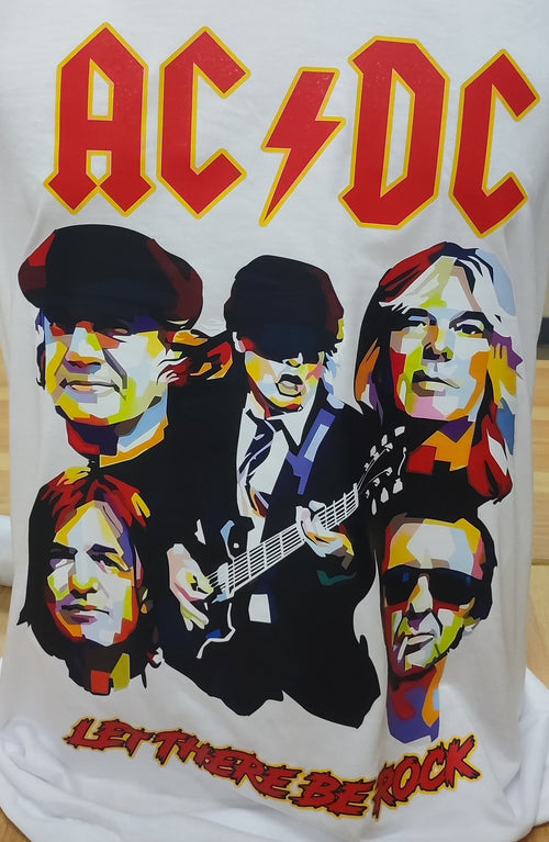 AC DC Graphic Cotton Tee (XL)