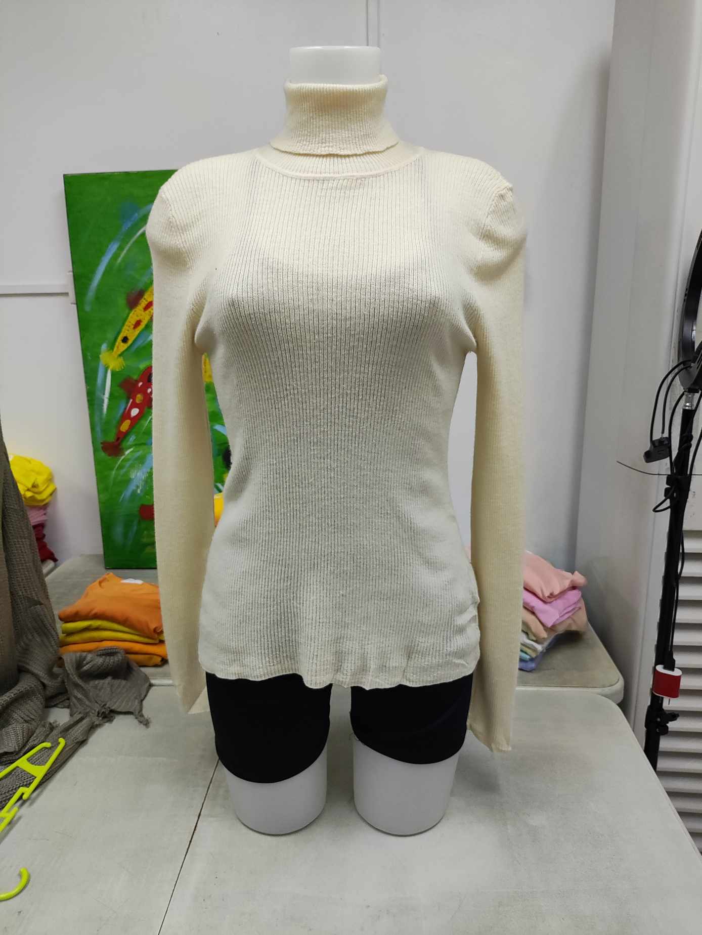 Preloved Long Sleeve Rib knit
