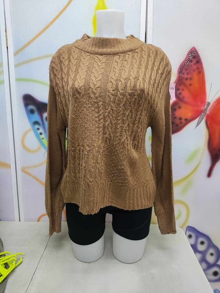 Preloved Brown Turtleneck sweater