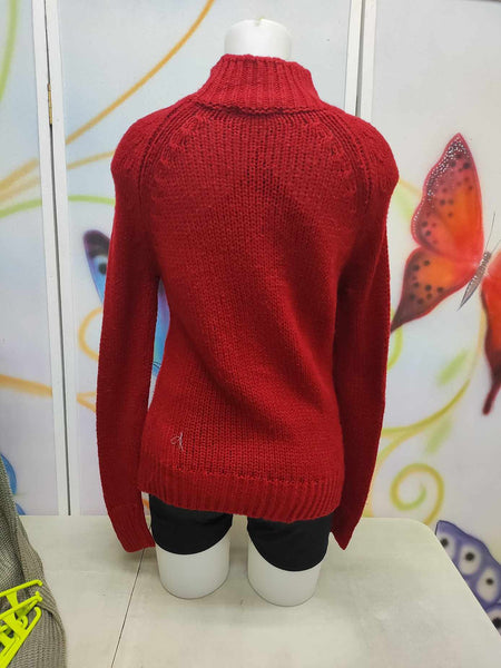 Preloved Red Knit pullover