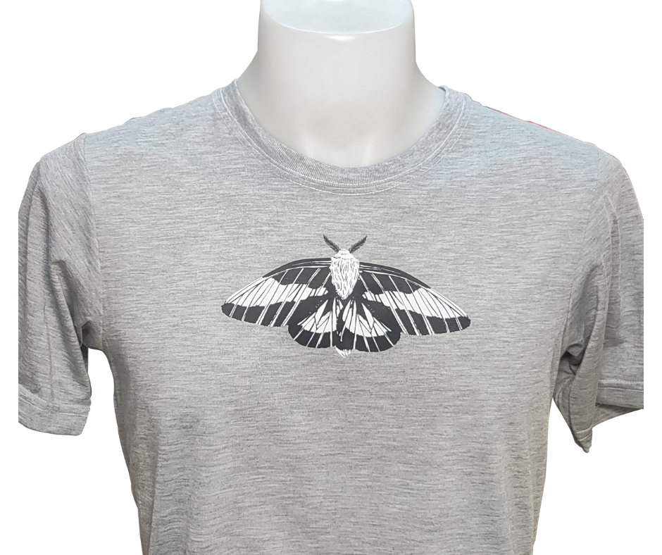 Butter Fly Graphic Cotton T-shirt (Small)