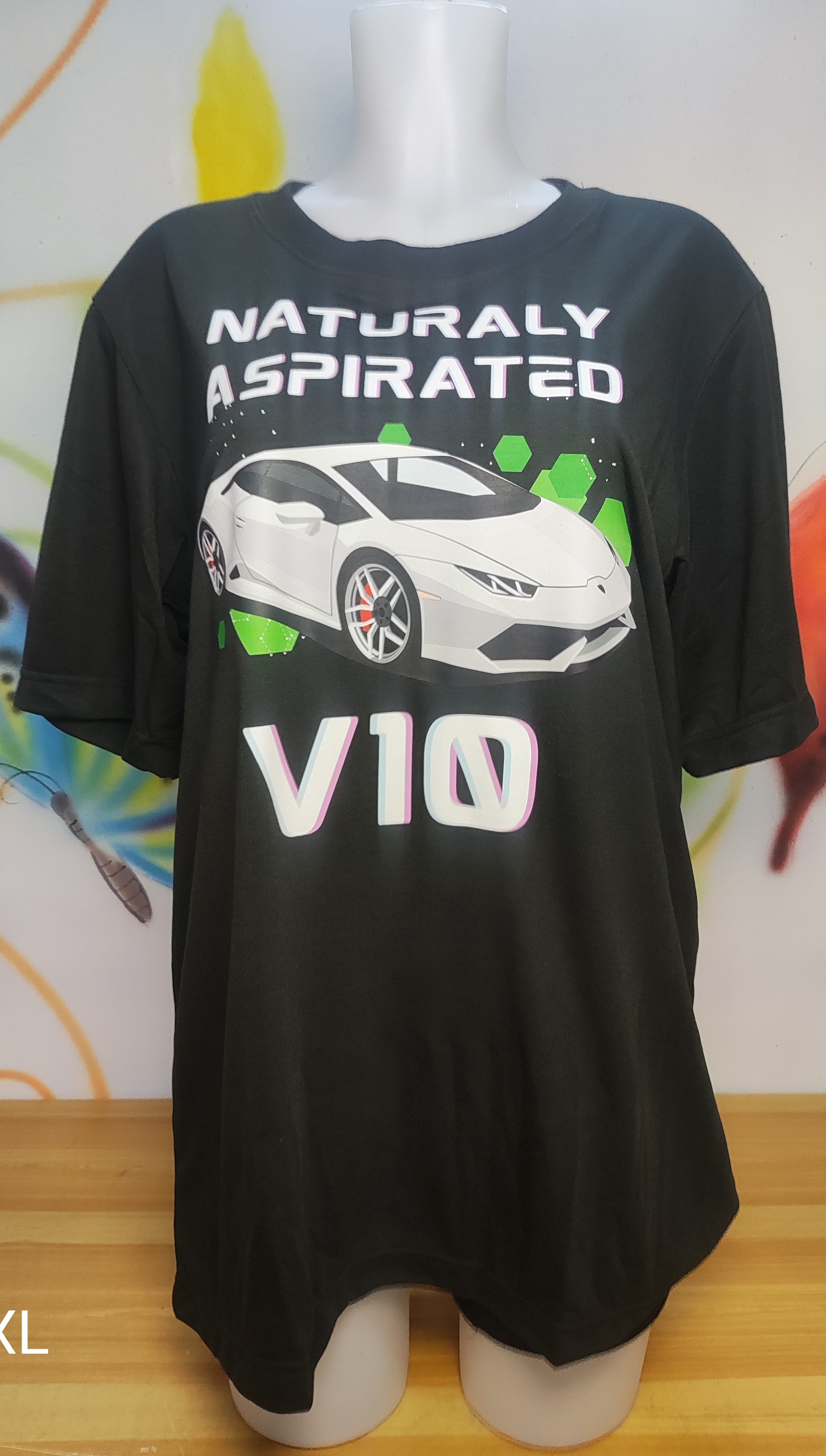 Naturaly Aspirated V10 Graphic Cotton Tee (XL)