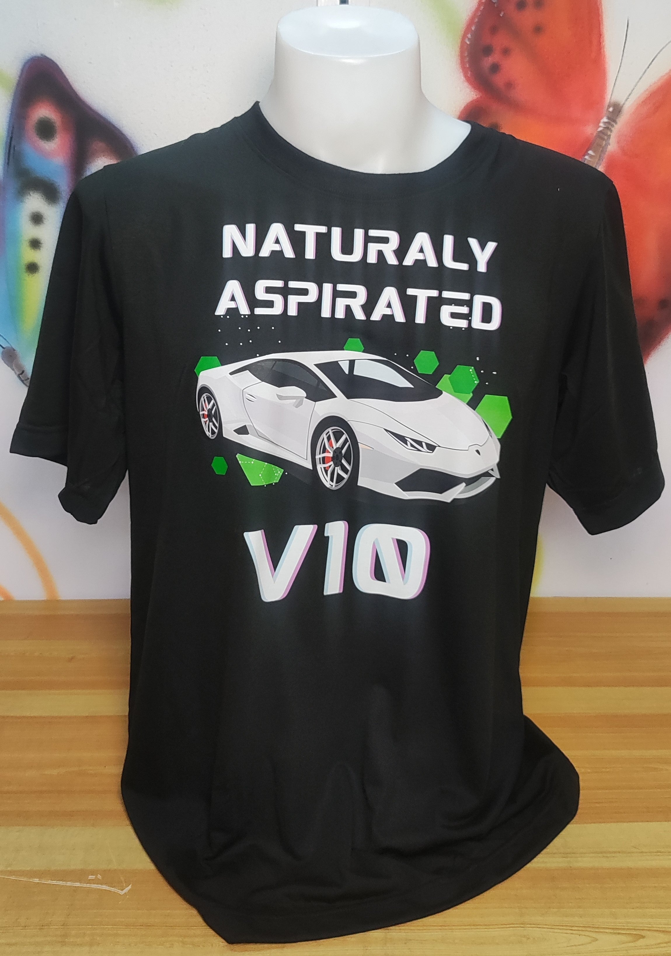 Naturaly Aspirated V10 Graphic Cotton Tee (XL)