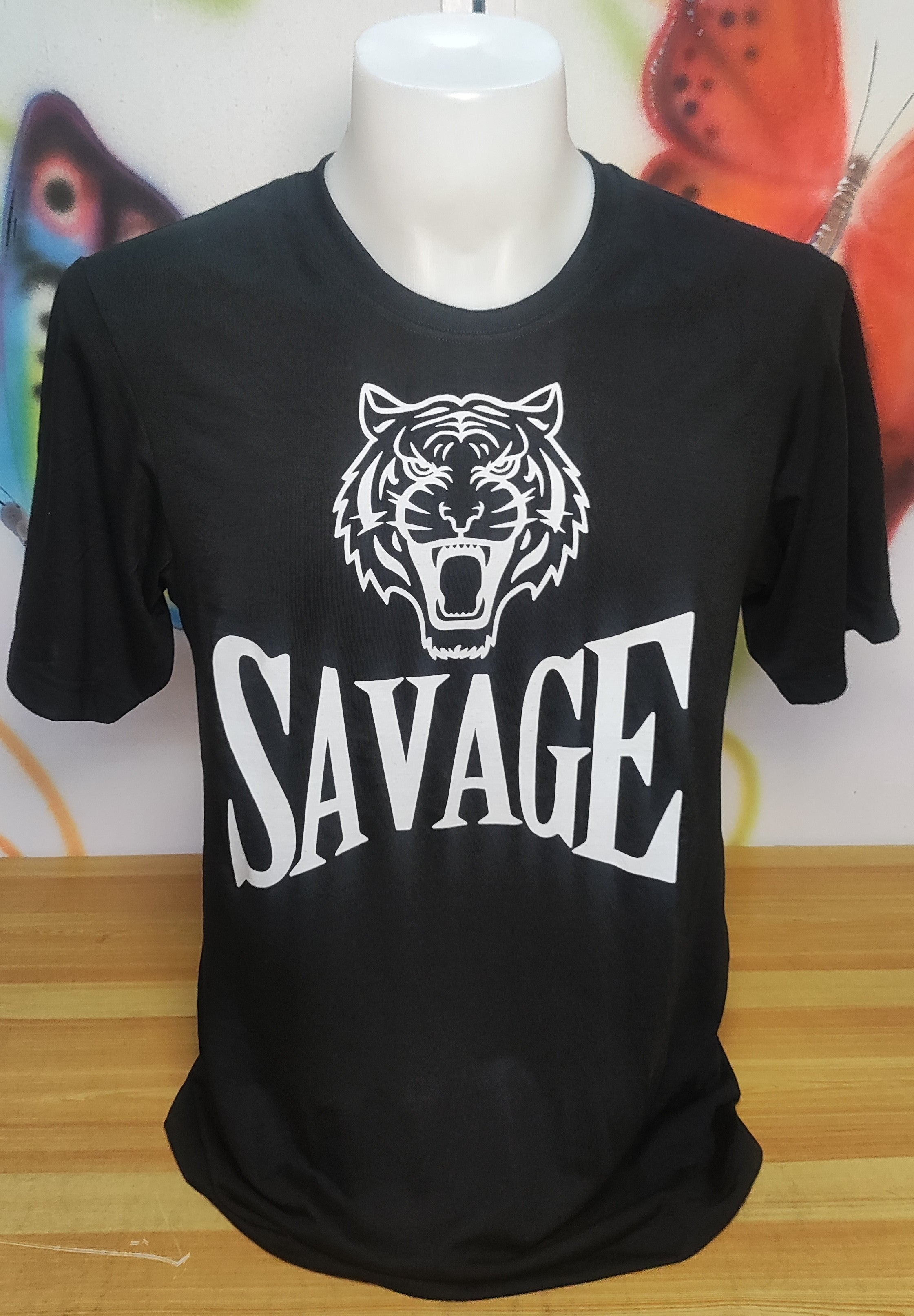 Savage Graphic Cotton Tee (Large)