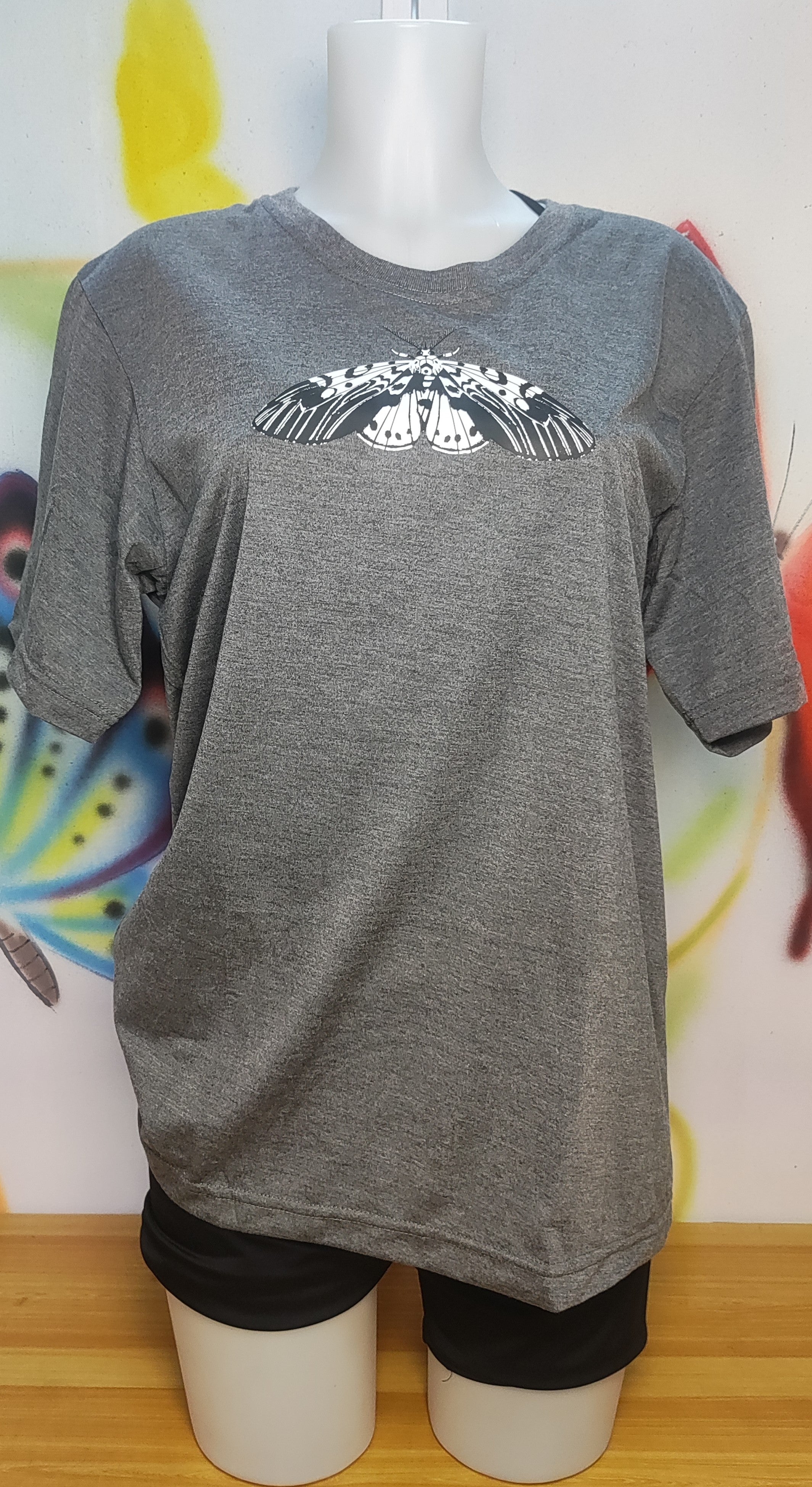 Moth Graphic Cotton Tee (Large)