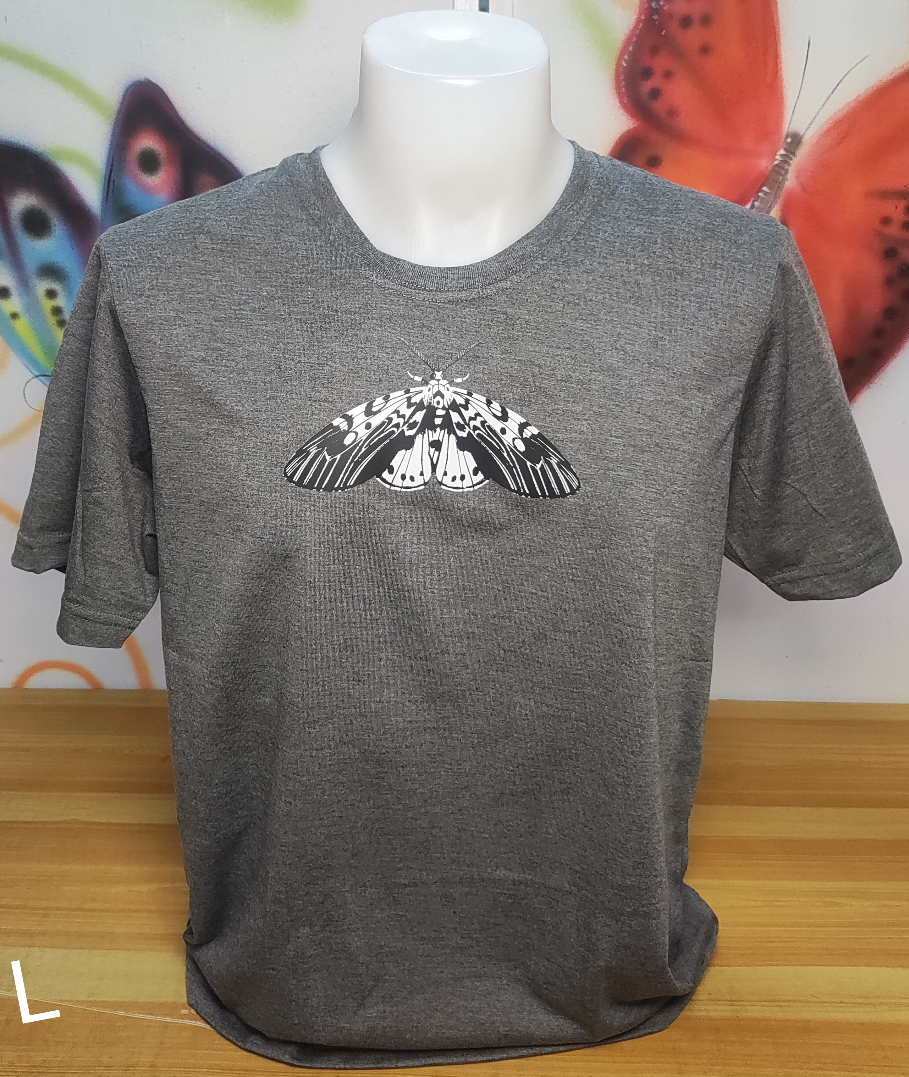Moth Graphic Cotton Tee (Large)