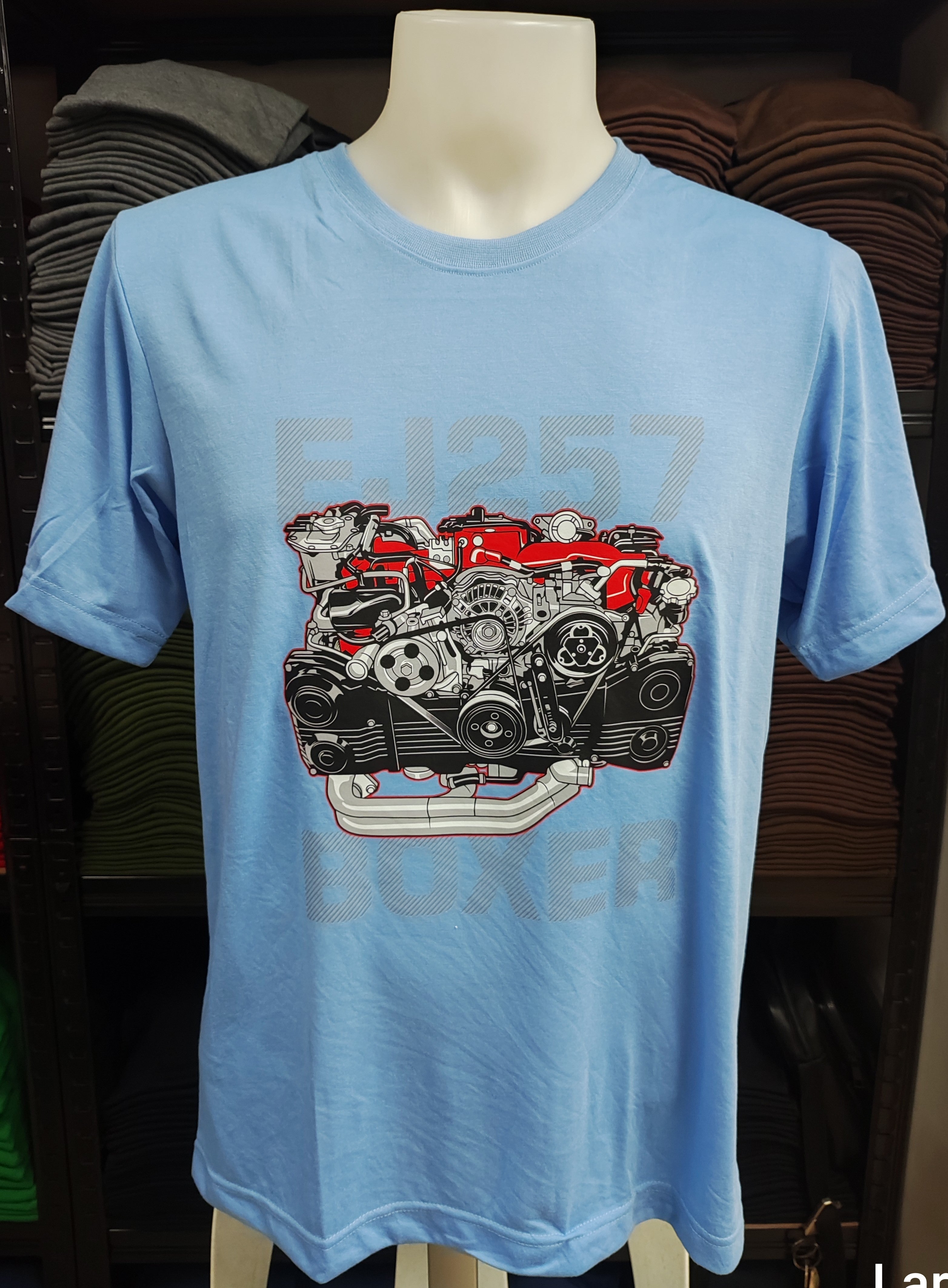 EJ257 BOXER Graphic Cotton Tee (Large)