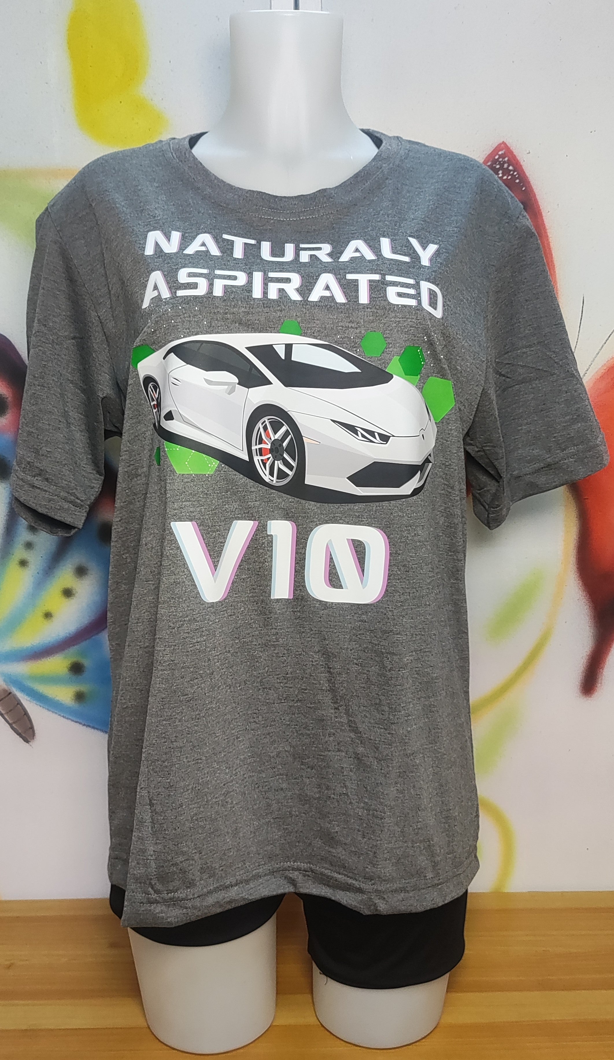 Naturaly Aspirated V10 Graphic Cotton Tee (Large)