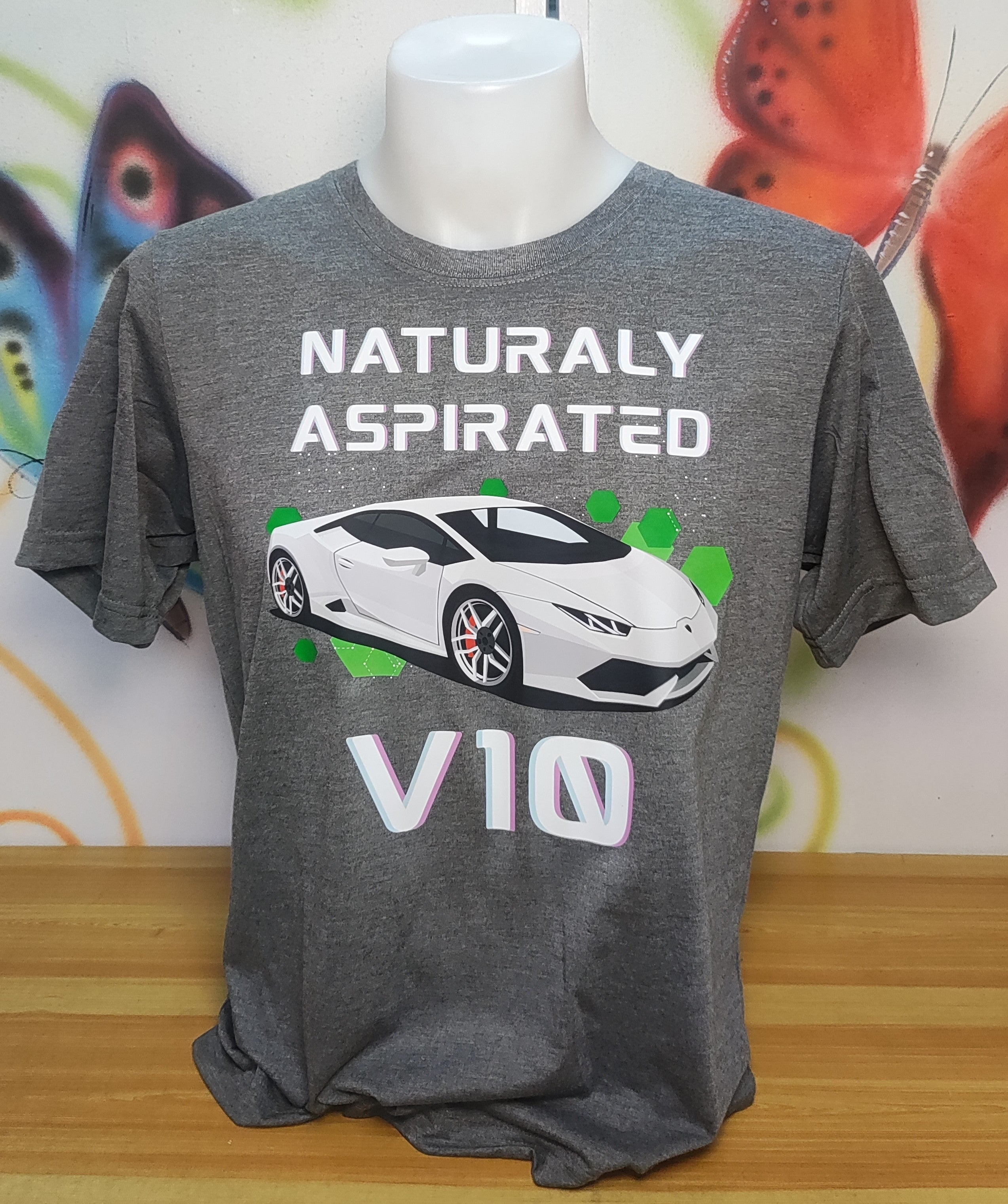 Naturaly Aspirated V10 Graphic Cotton Tee (Large)
