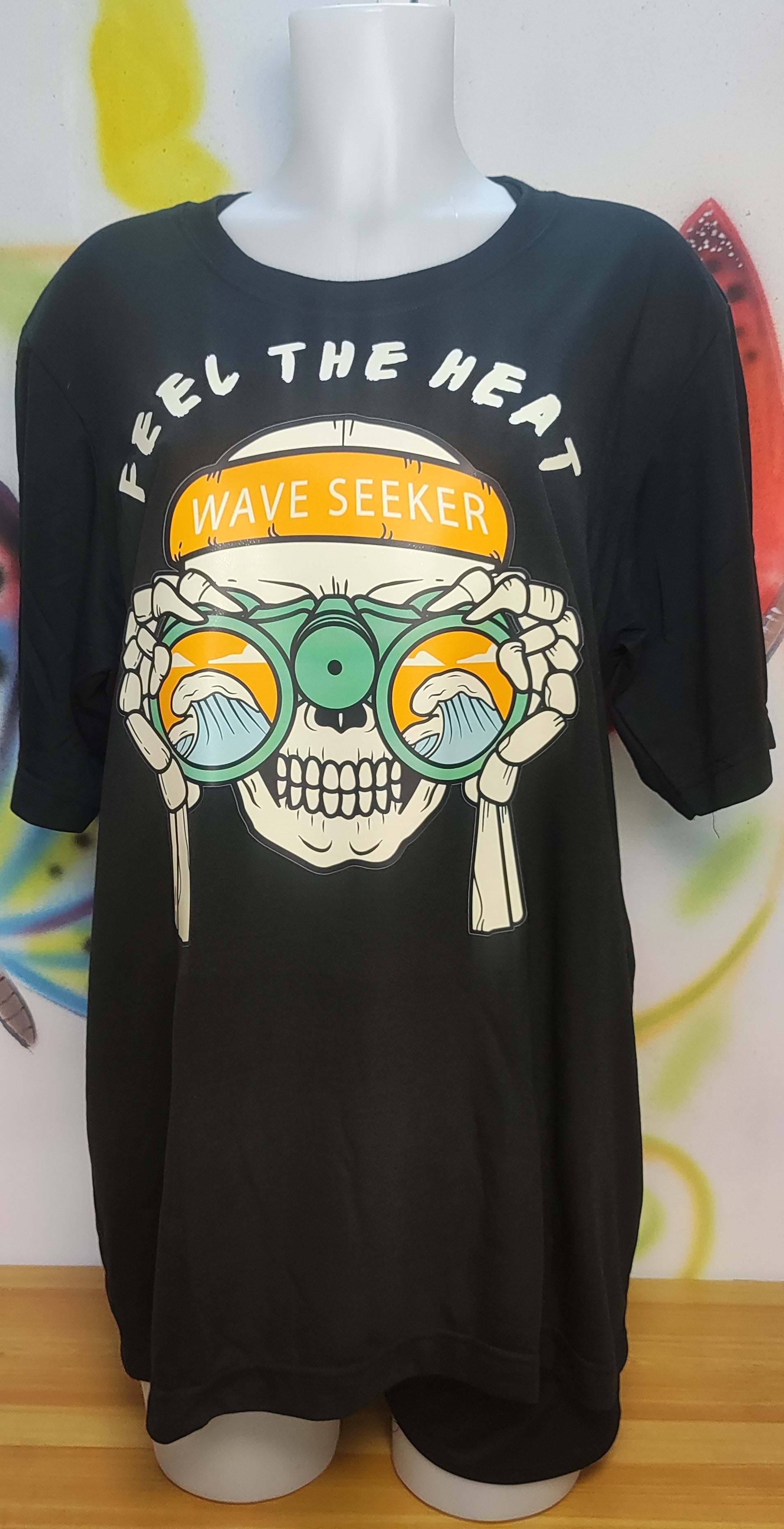 Feel The Heat Graphic Cotton Tee (XL)