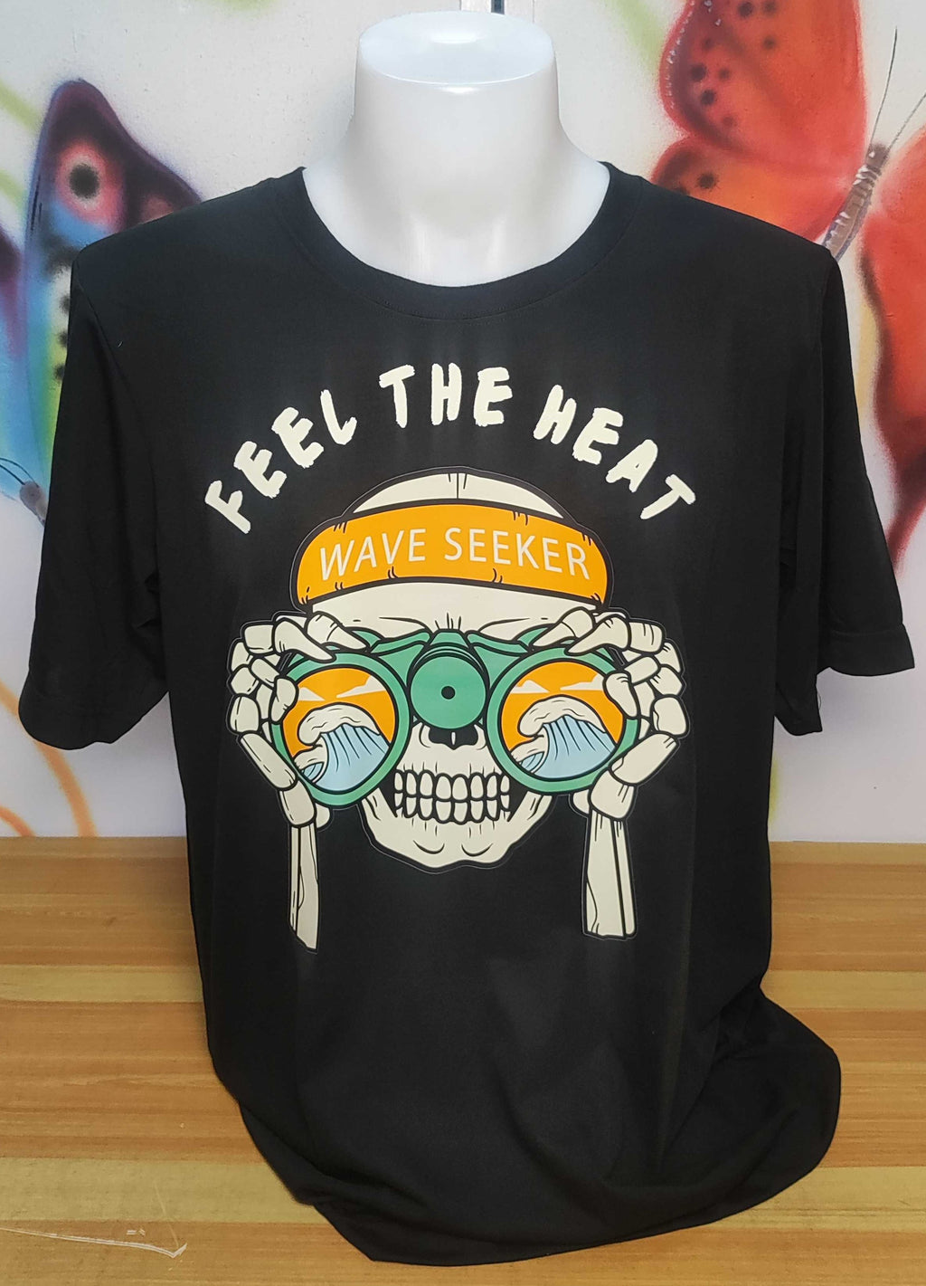 Feel The Heat Graphic Cotton Tee (XL)