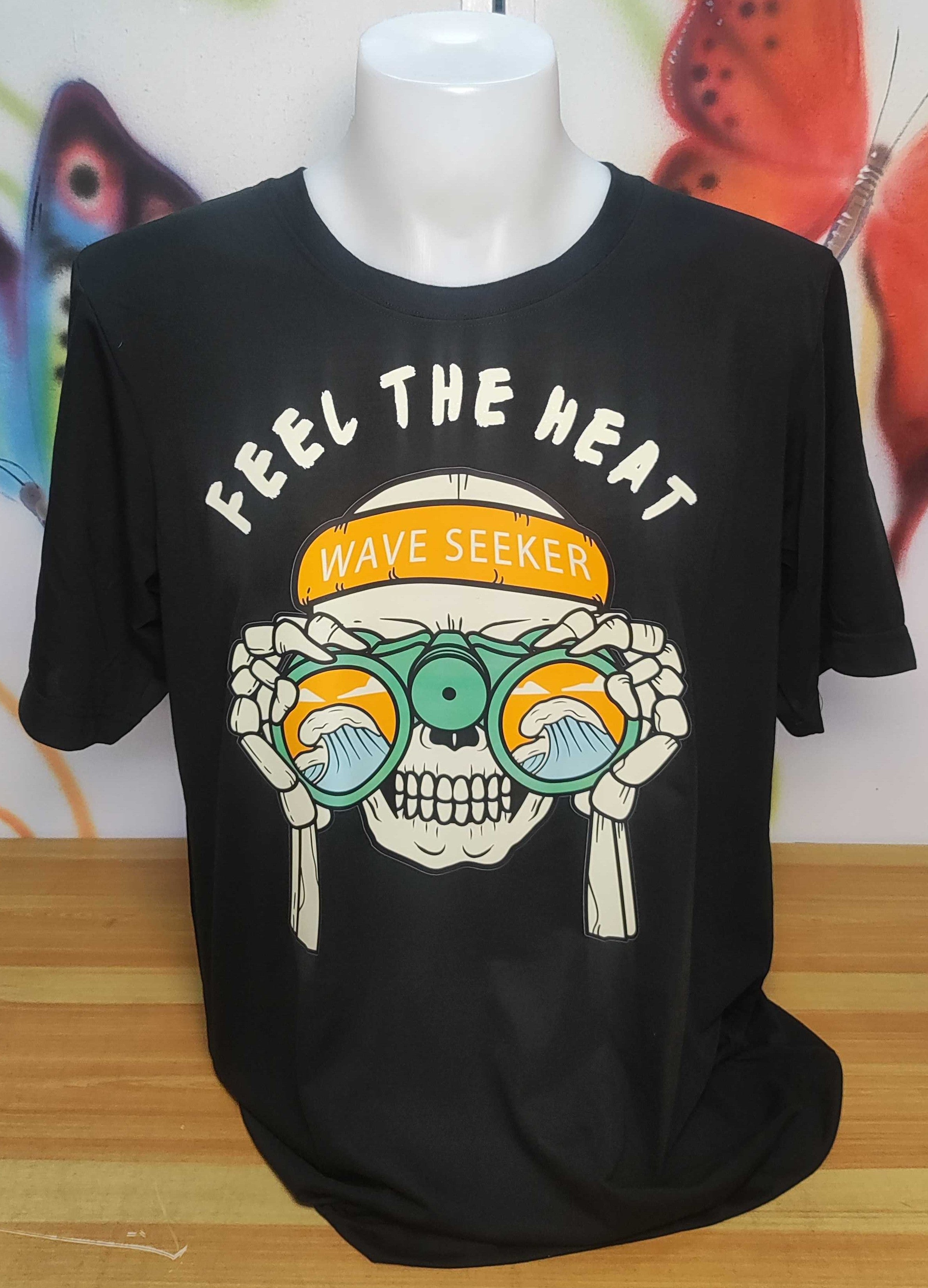 Feel The Heat Graphic Cotton Tee (XL)