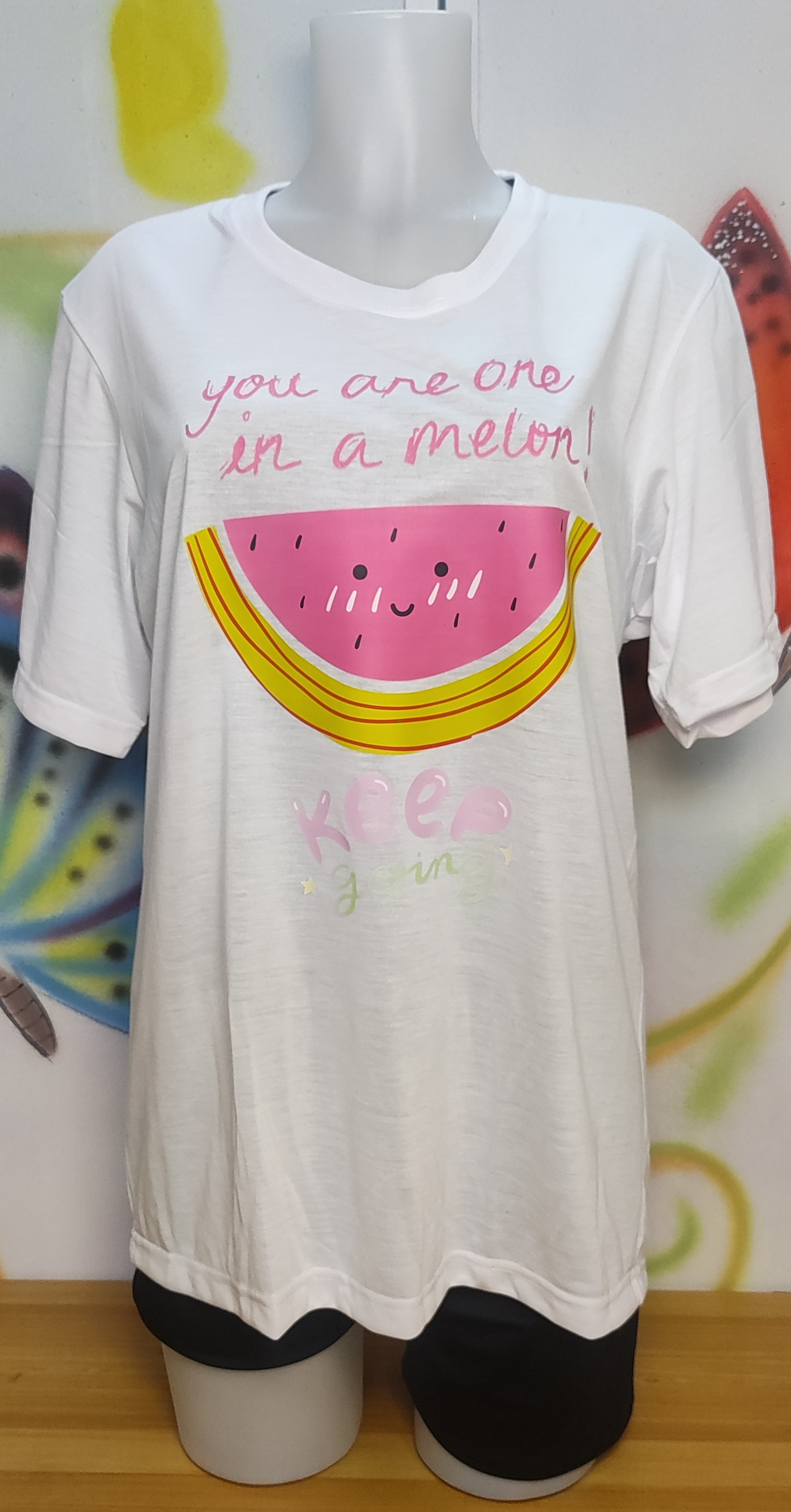 You are one in a Melon Graphic Cotton Tee (Large)