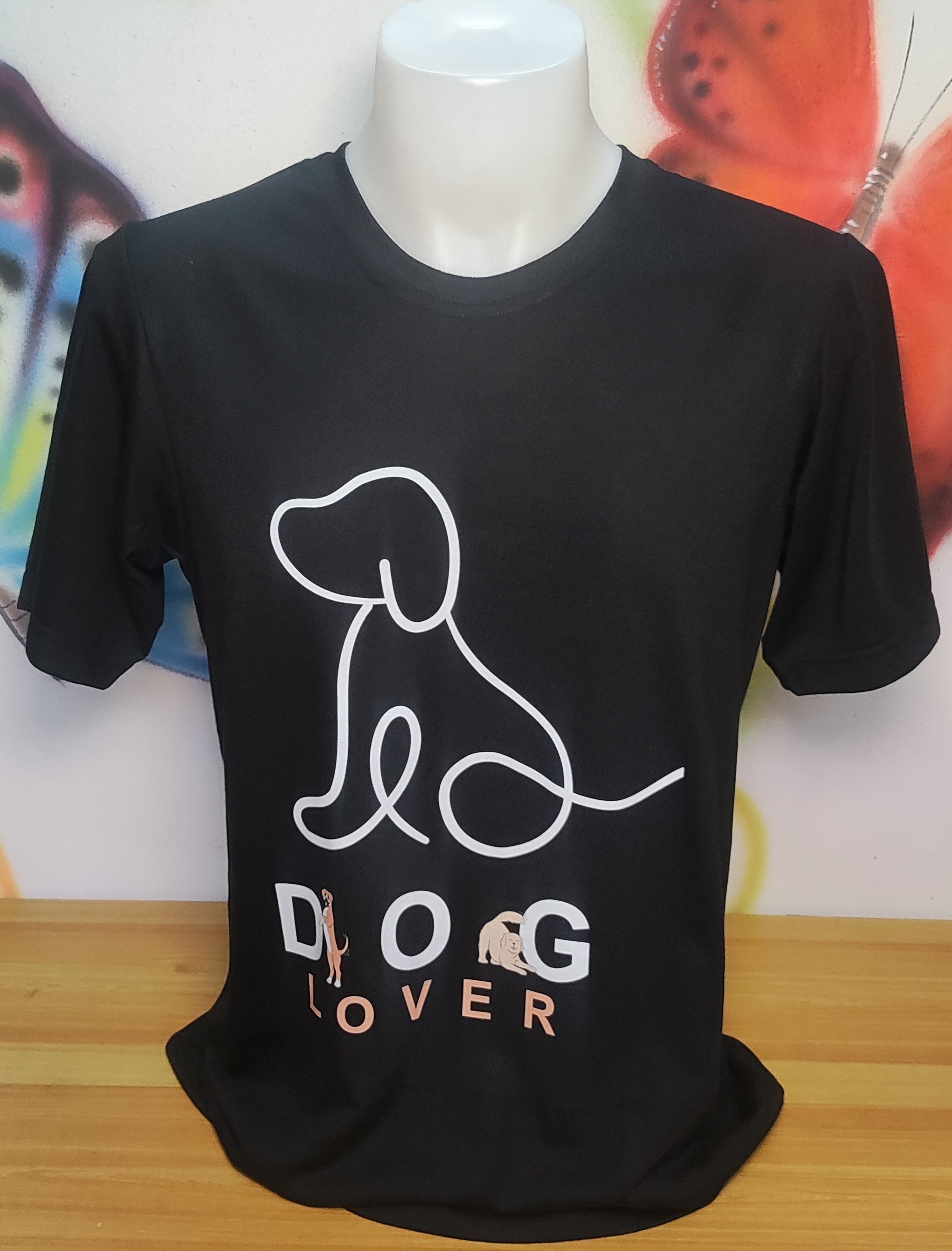 Dog Lover Graphic Cotton Tee (Large)
