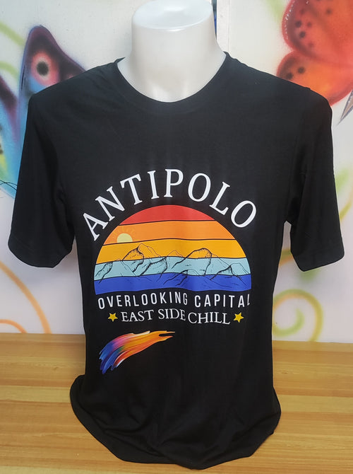 Antipolo Overlooking Capital Graphic Cotton Tee (Large)
