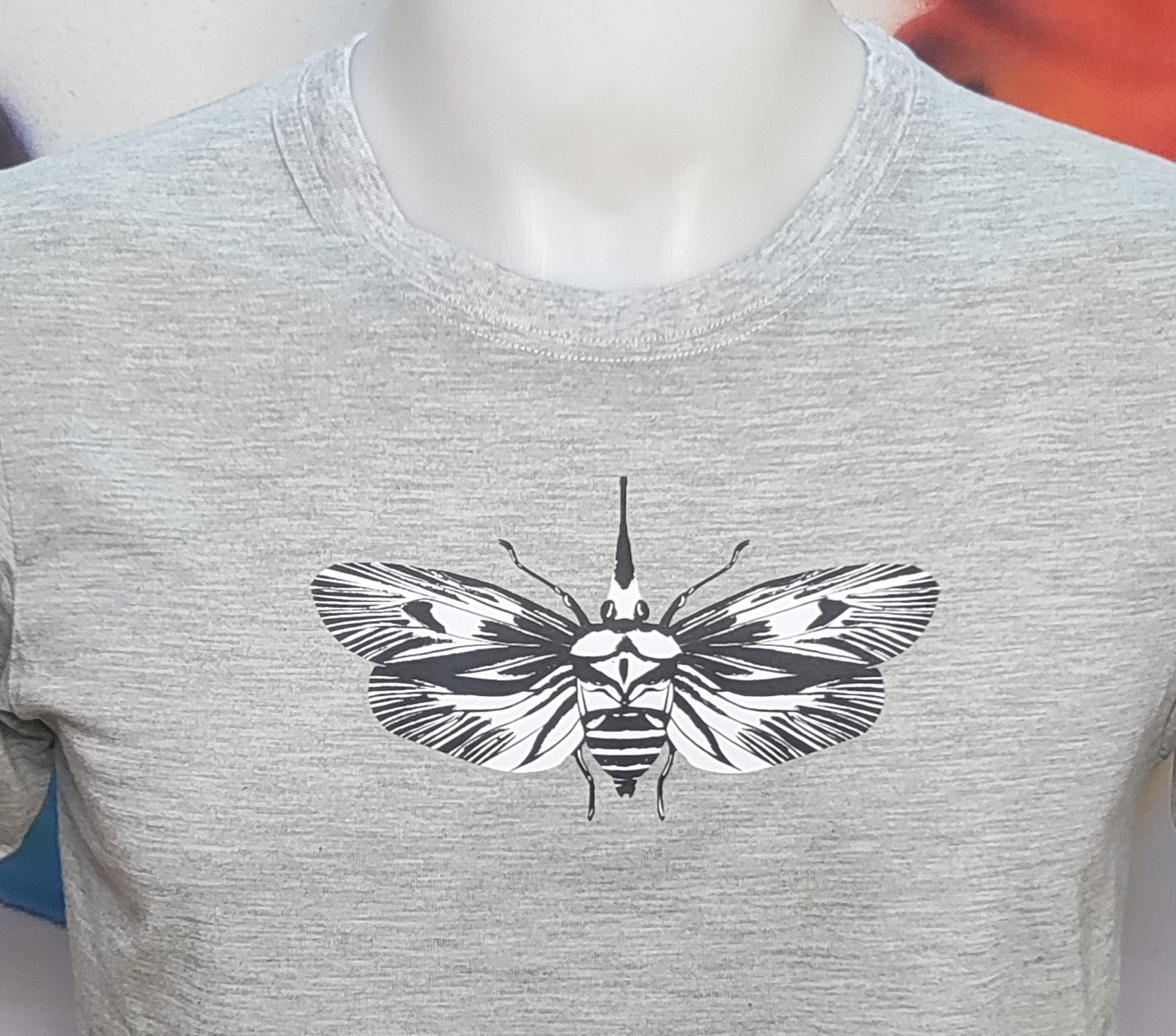 Bettle Graphic Cotton Tee (Small)