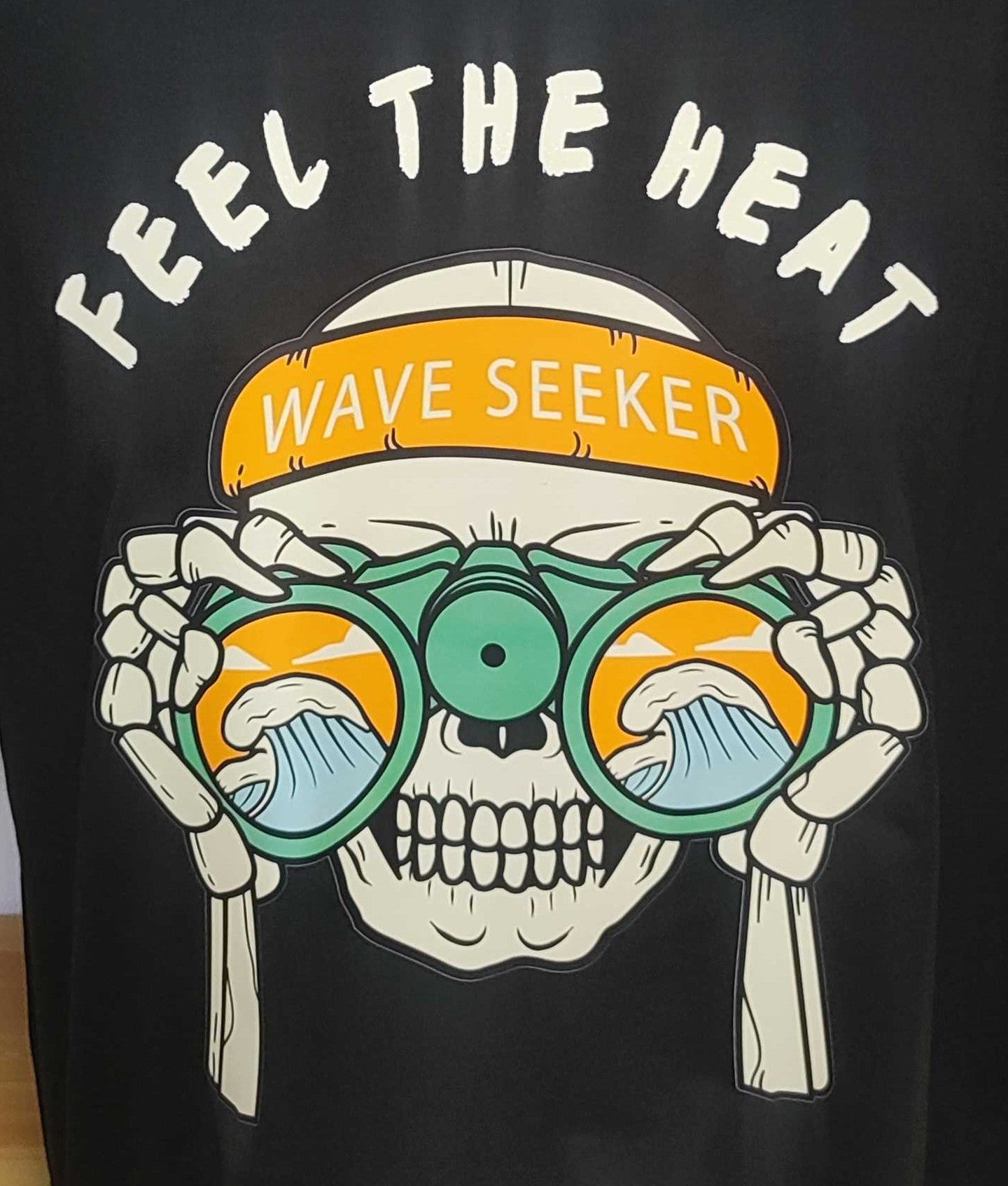 Feel The Heat Graphic Cotton Tee (XL)