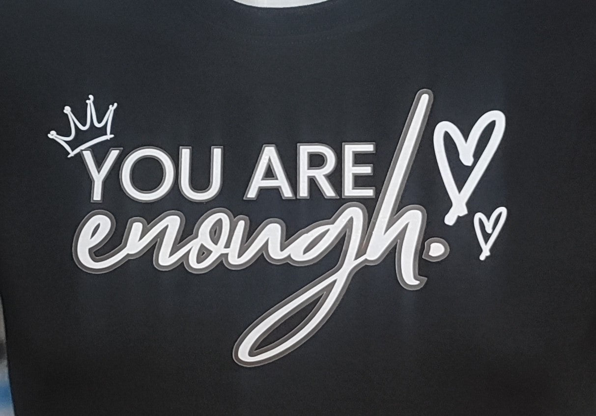 You are enough Graphic Cotton Tee (Small)