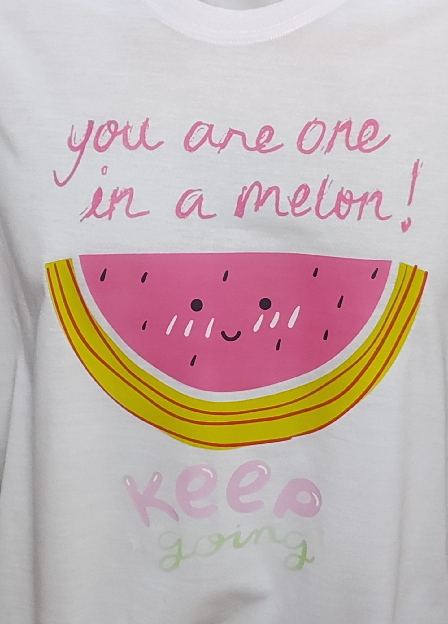 You are one in a Melon Graphic Cotton Tee (Large)