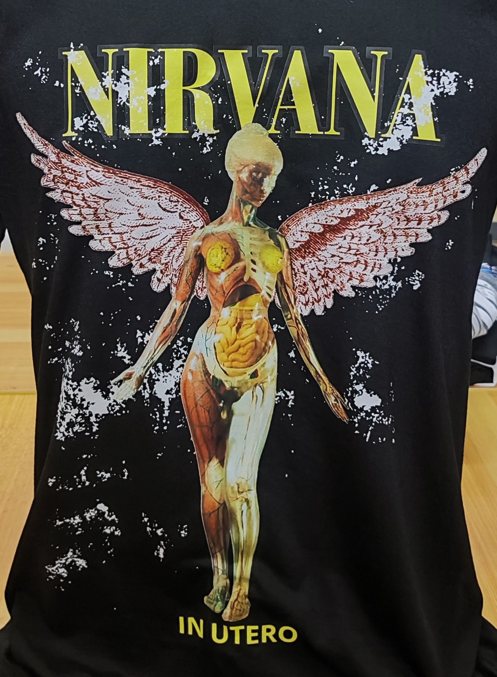 Nirvana Graphic Cotton T-shirt (Large)
