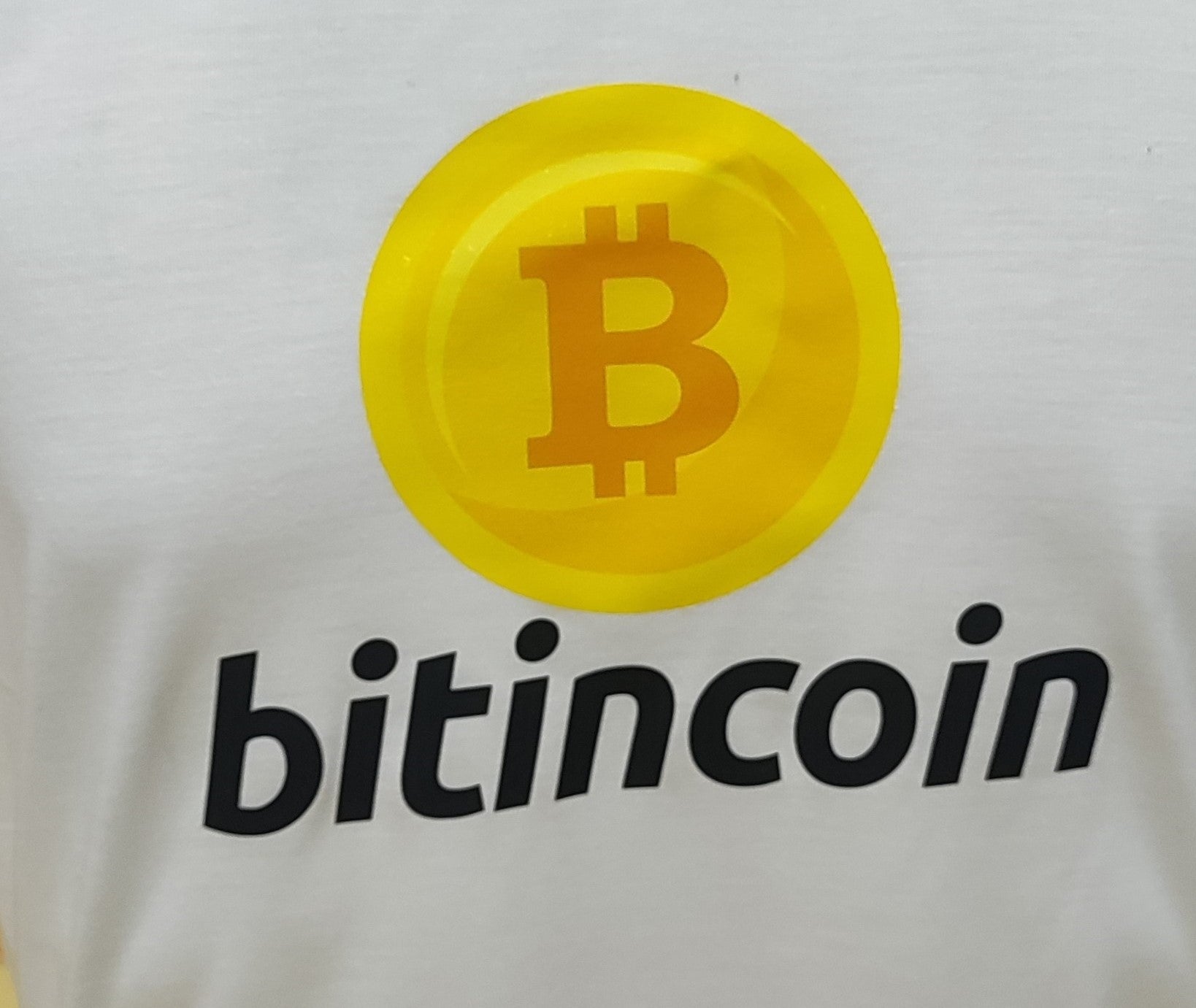 Bitincoin Graphic Cotton Tee (Medium)