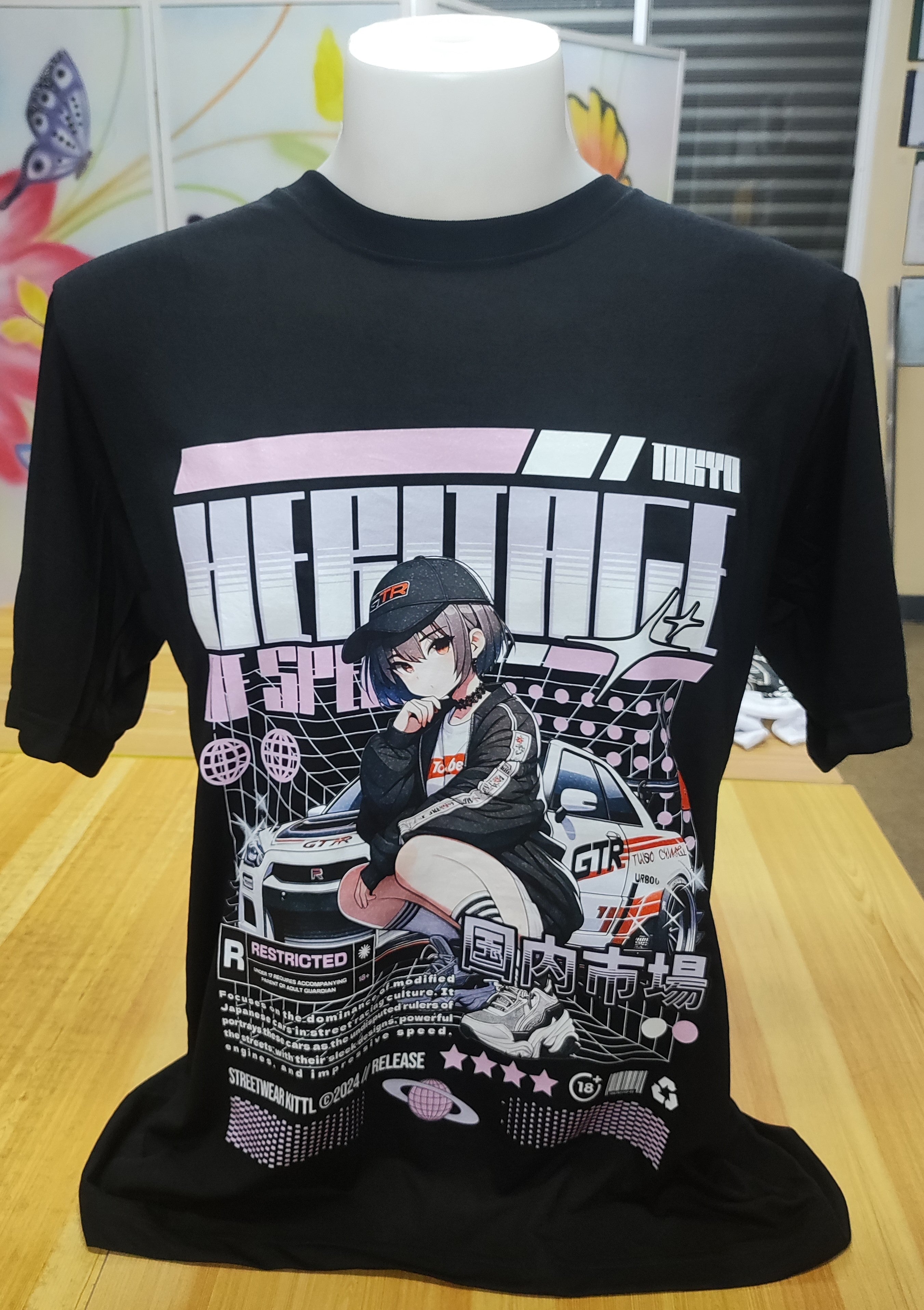 Tokyo Heritage of Speed Graphic Cotton Tee (XL)