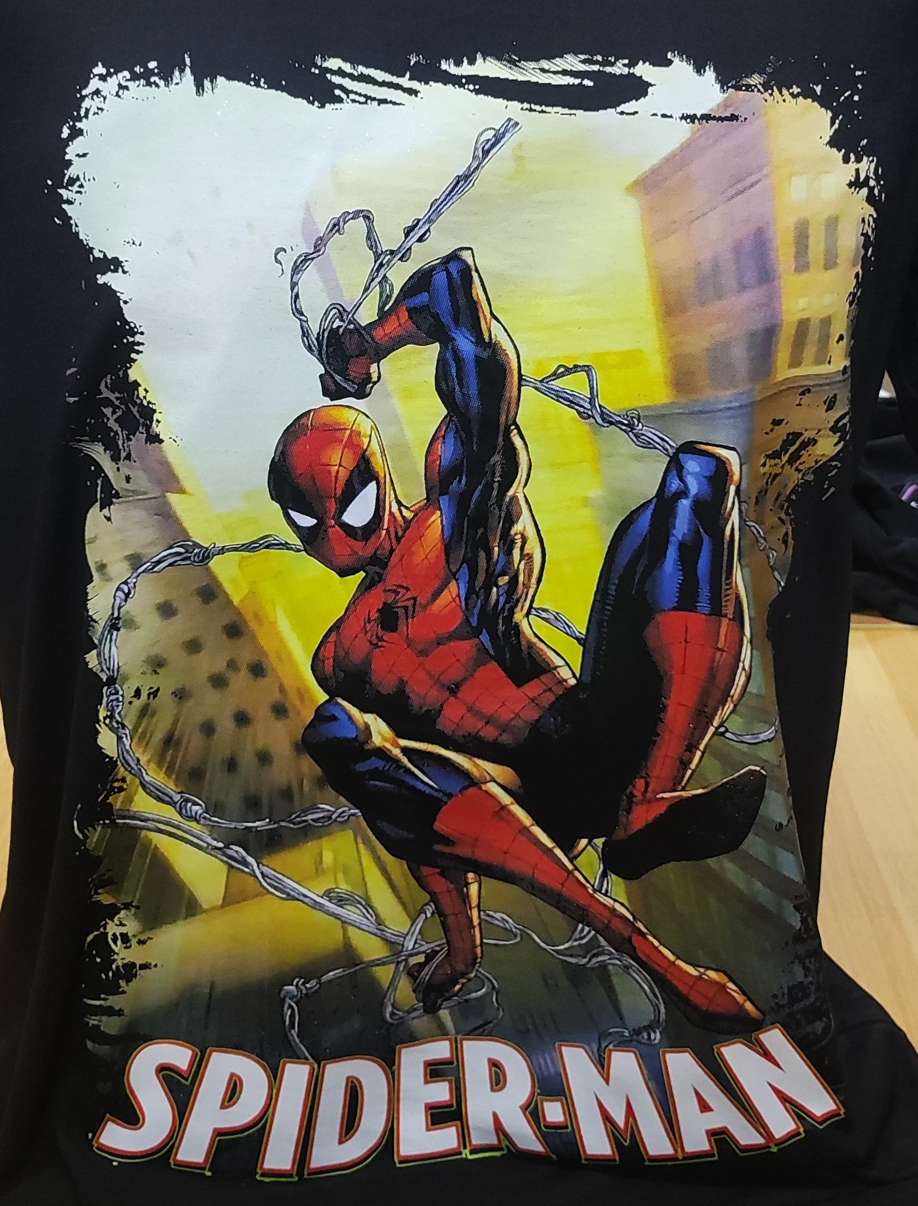 Spiderman Graphic Cotton Tee (XL)