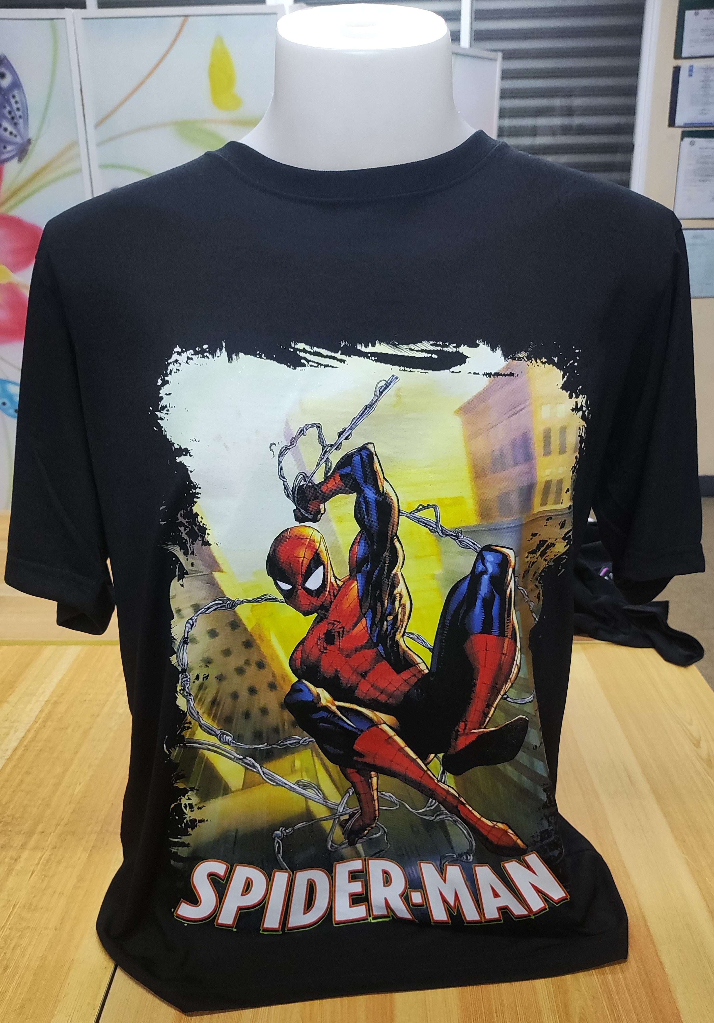 Spiderman Graphic Cotton Tee (XL)