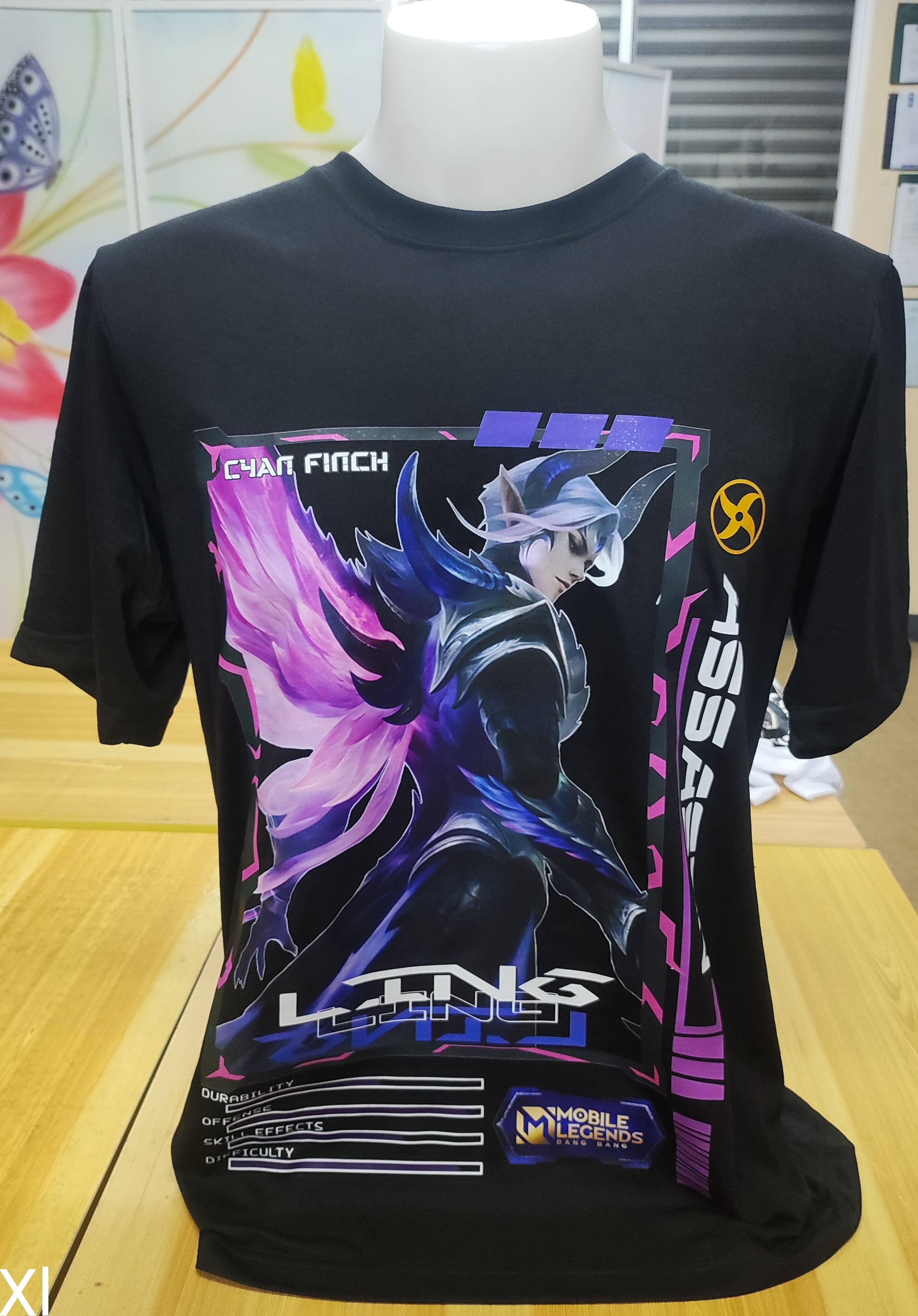 Ling Graphic Cotton Tee (XL)