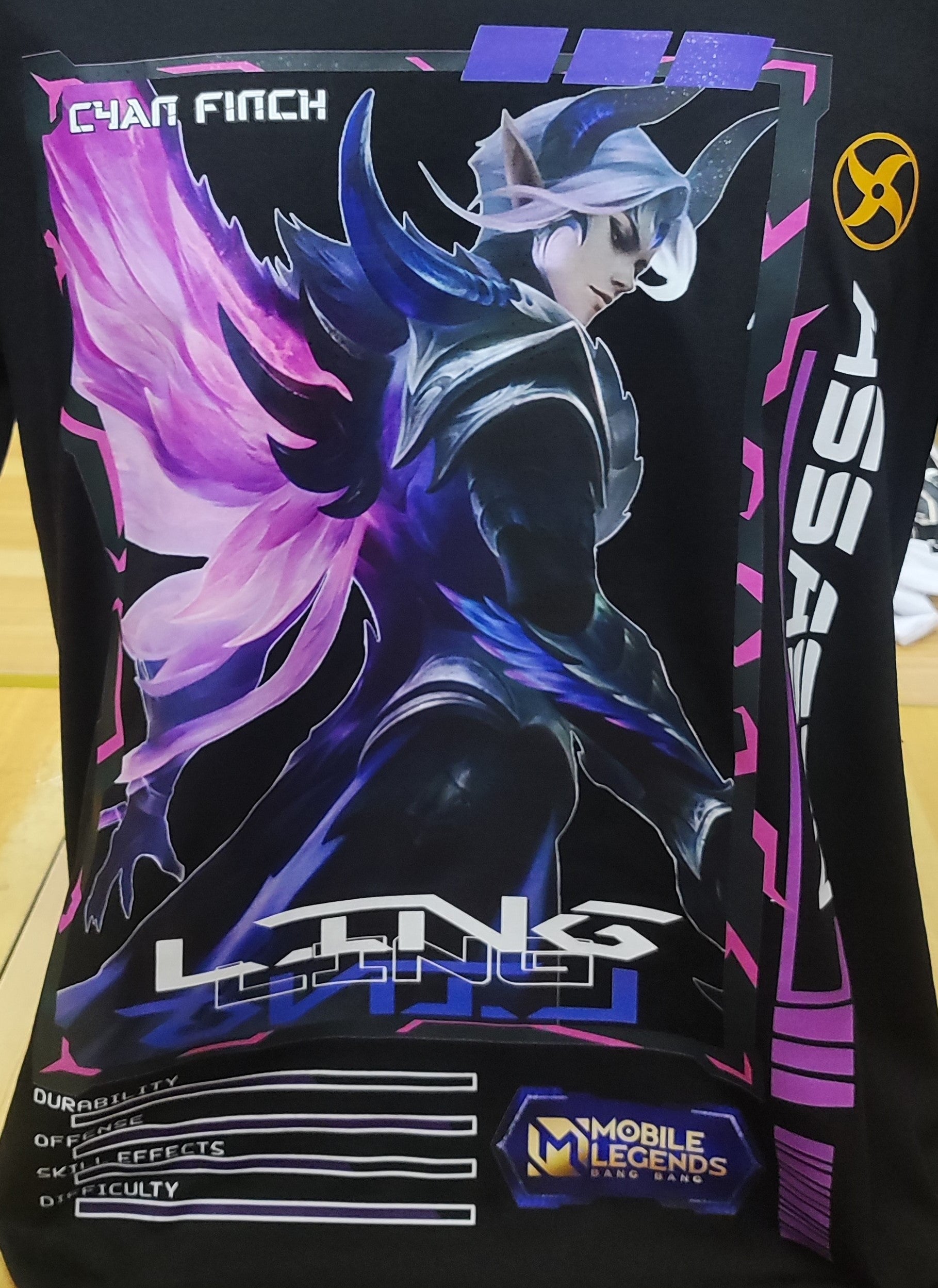 Ling Graphic Cotton Tee (XL)