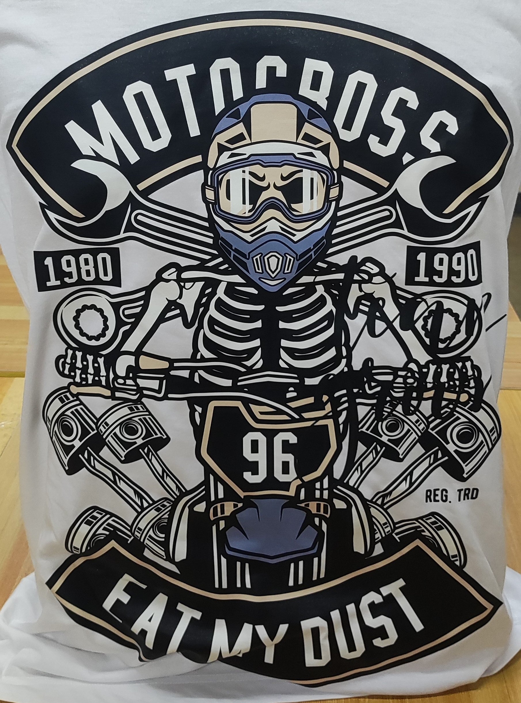 Eat My Dust Graphic Cotton Tee (XL)