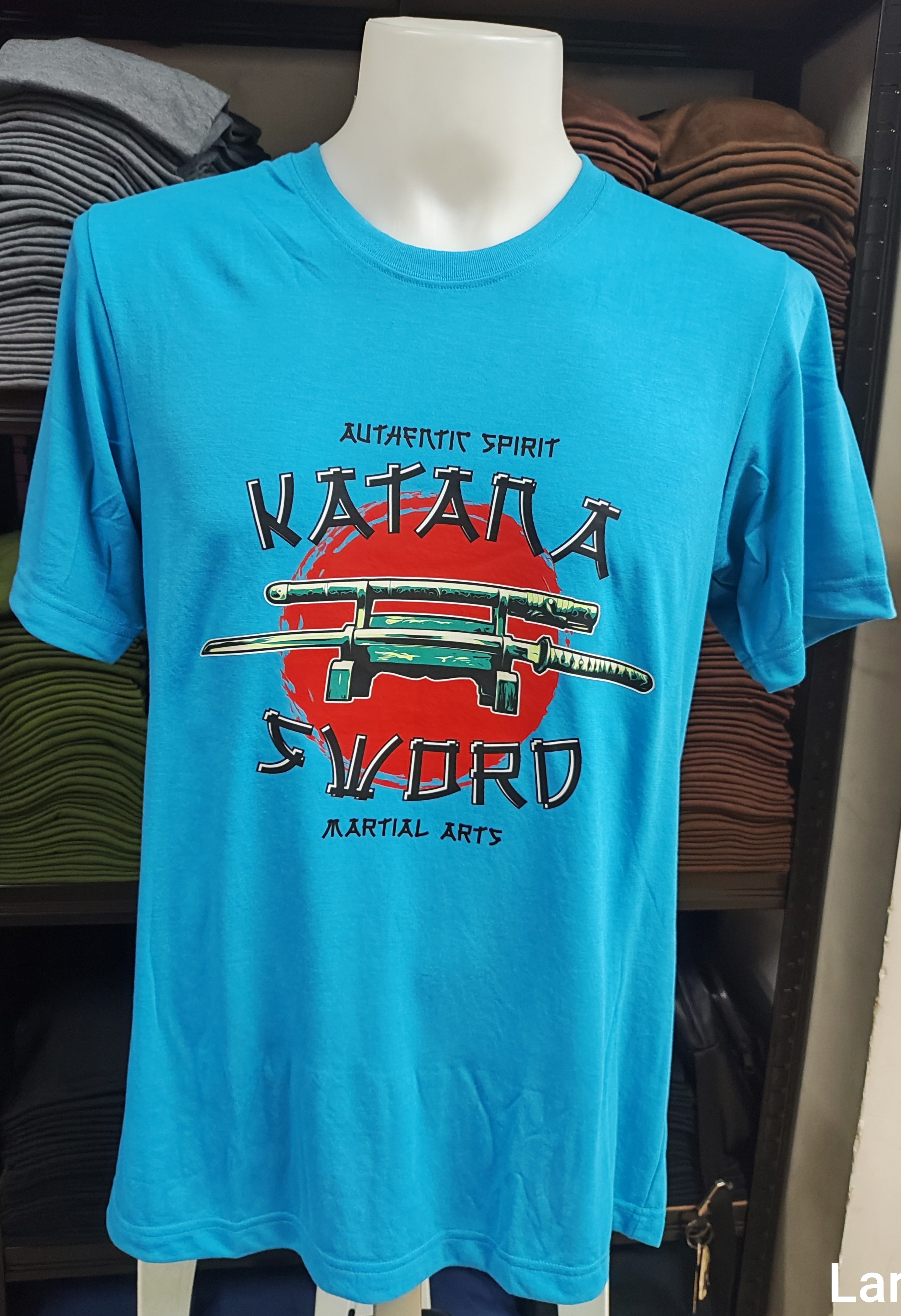 Katana Snowboard Graphic Cotton Tee (Large)