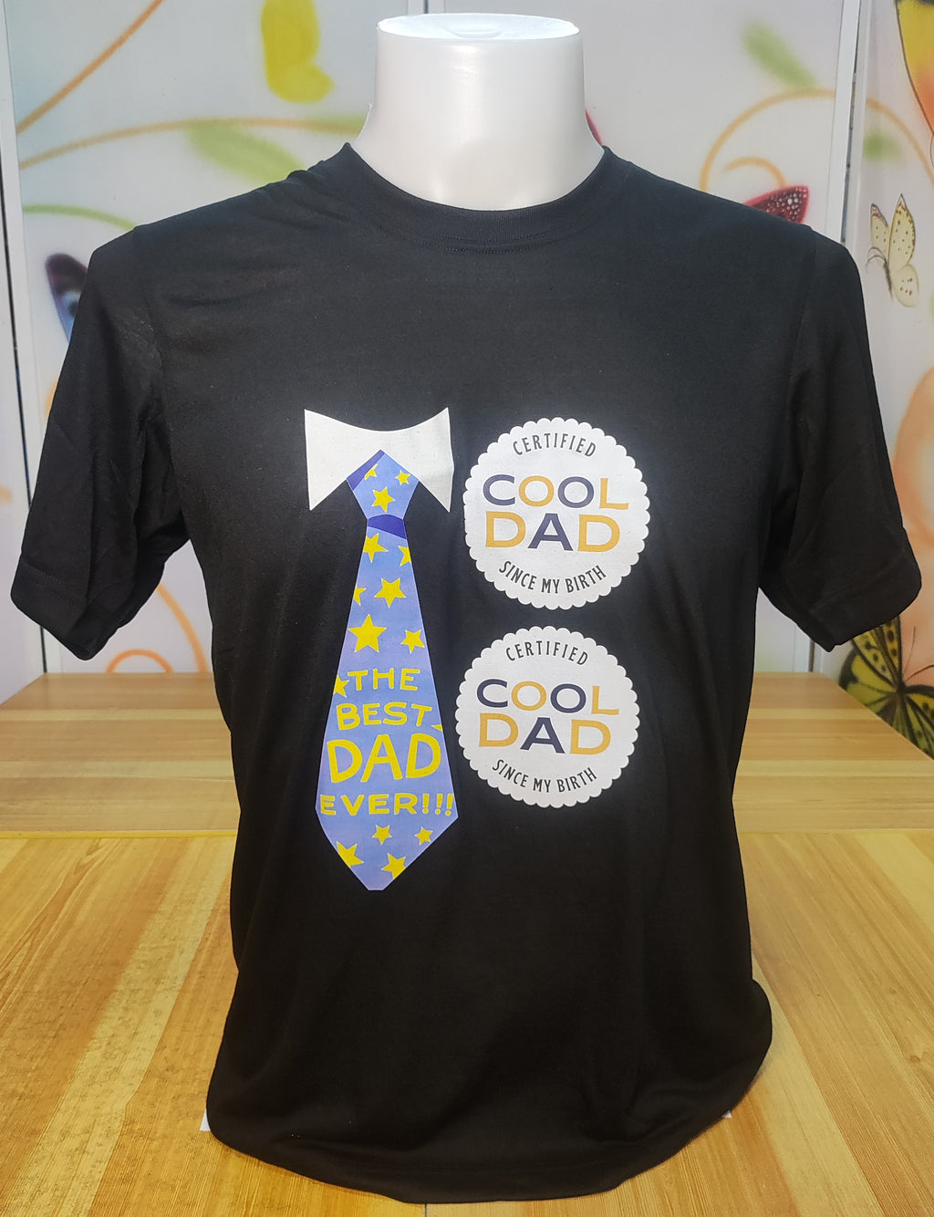 Cool Dad Graphic Cotton Tee (Medium)