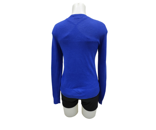 Preloved Cardigan Sweater Royal Blue