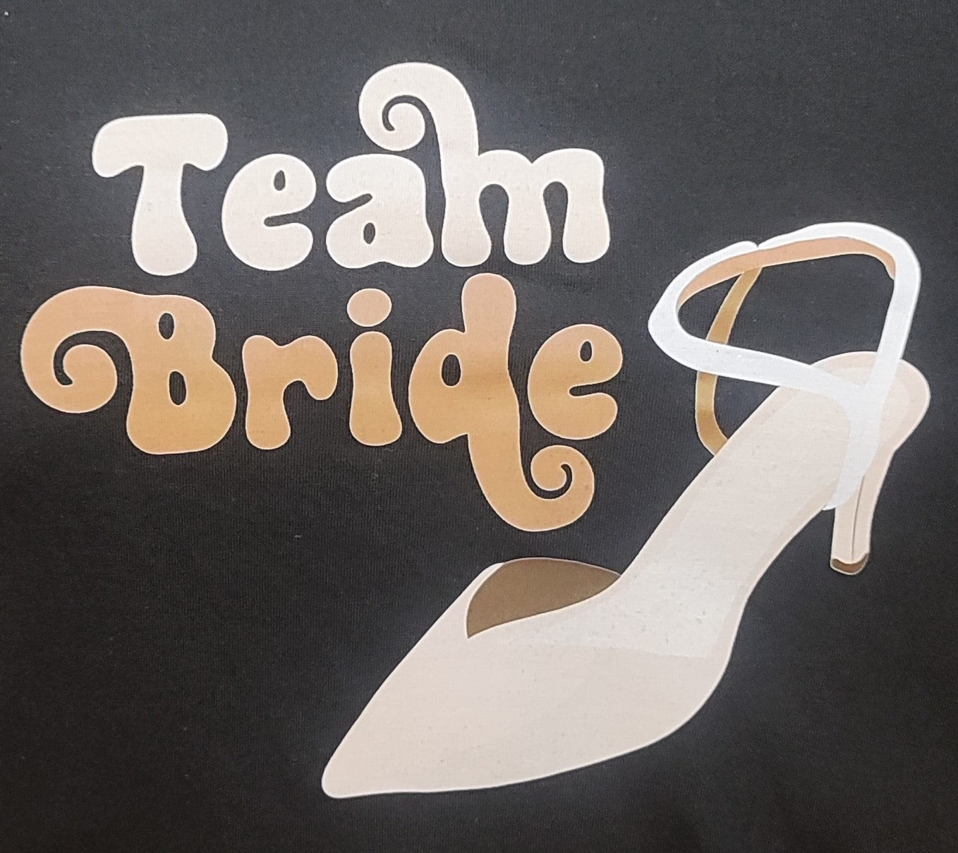 Team Bride Graphic Cotton Tee (Small)