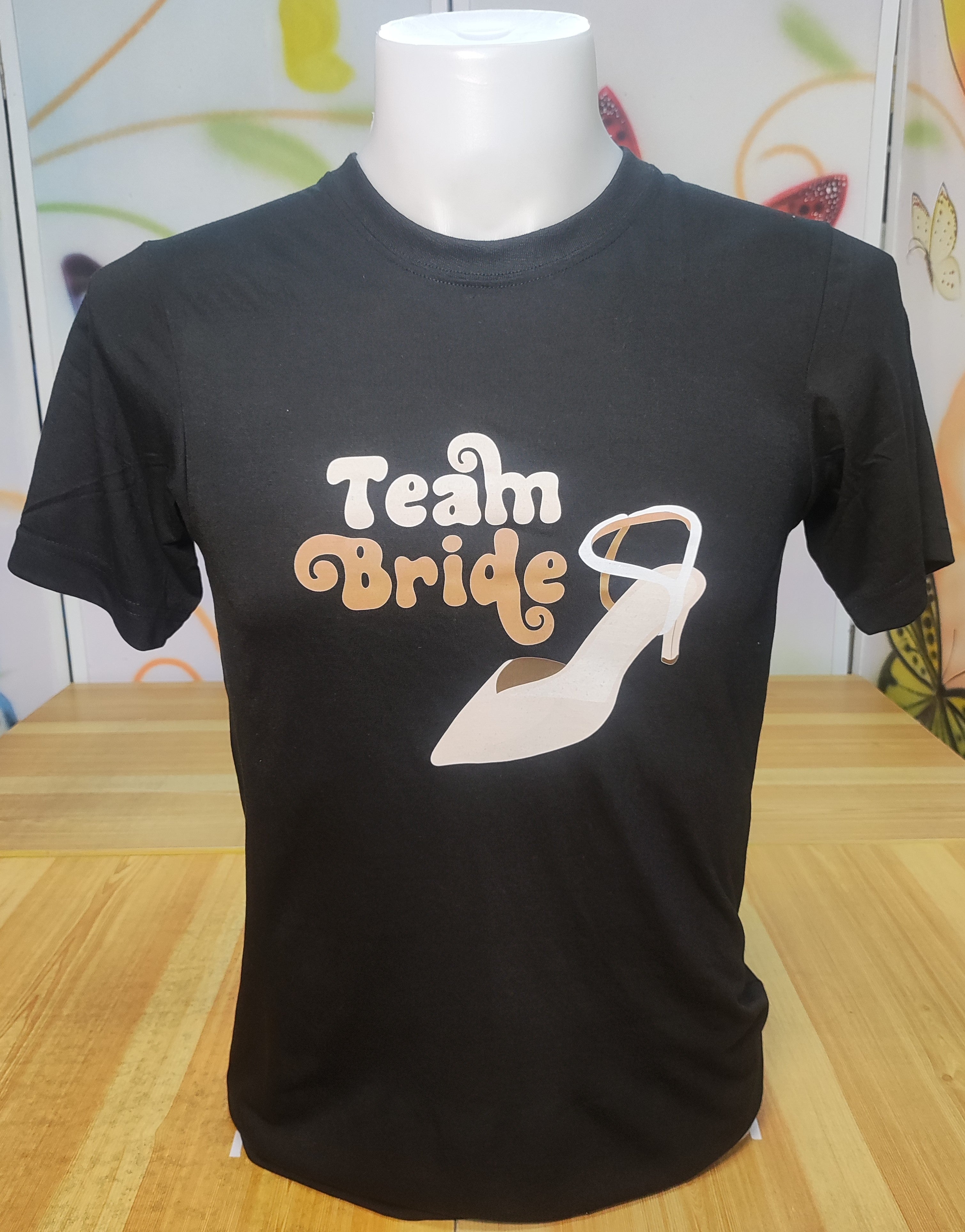 Team Bride Graphic Cotton Tee (Small)