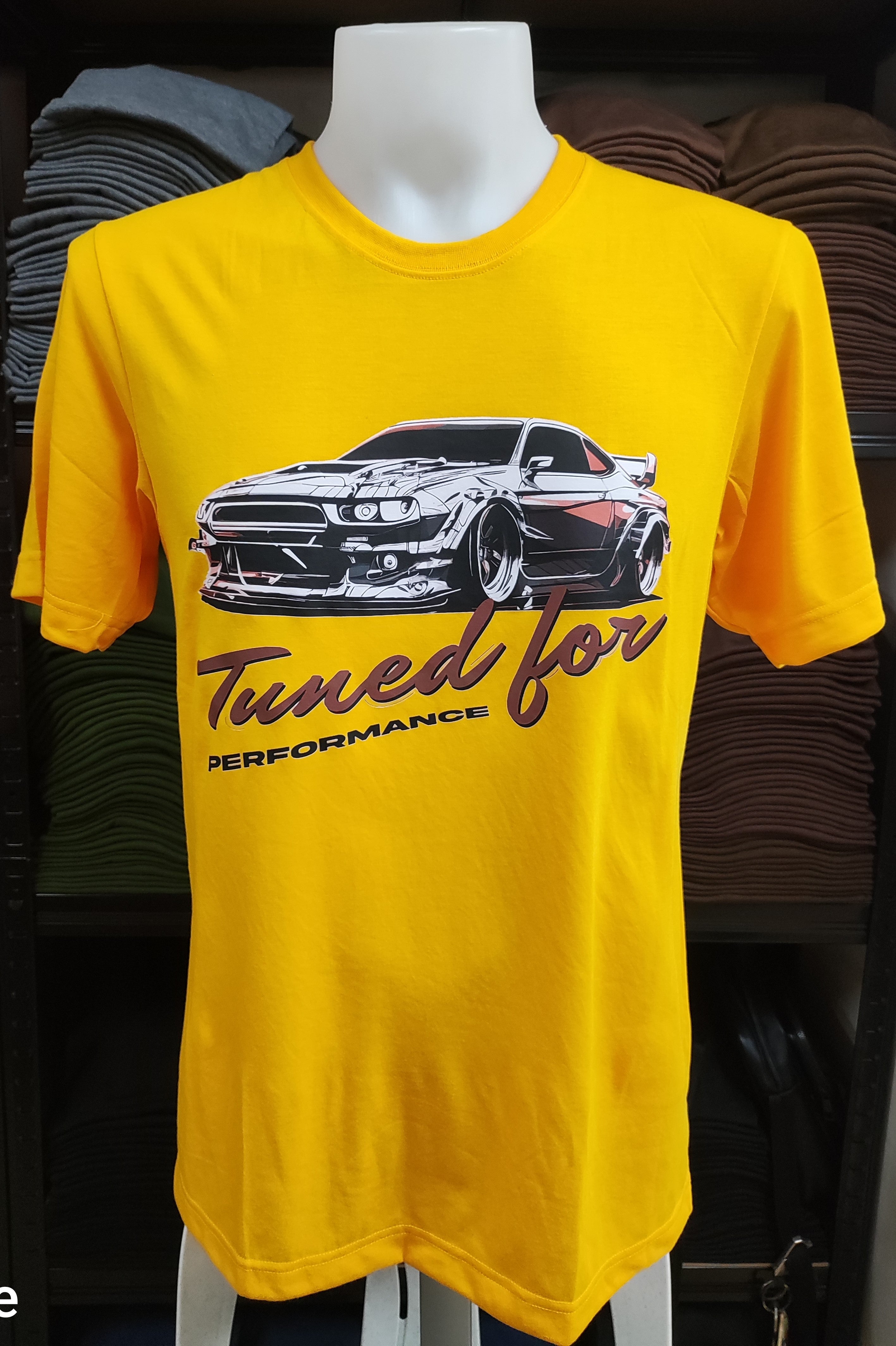 Tuned For Performance Graphic Cotton Tee (Large)