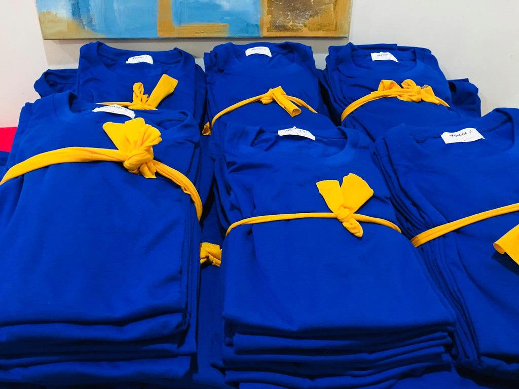 Plain T-Shirt Cotton Jersey Royal Blue