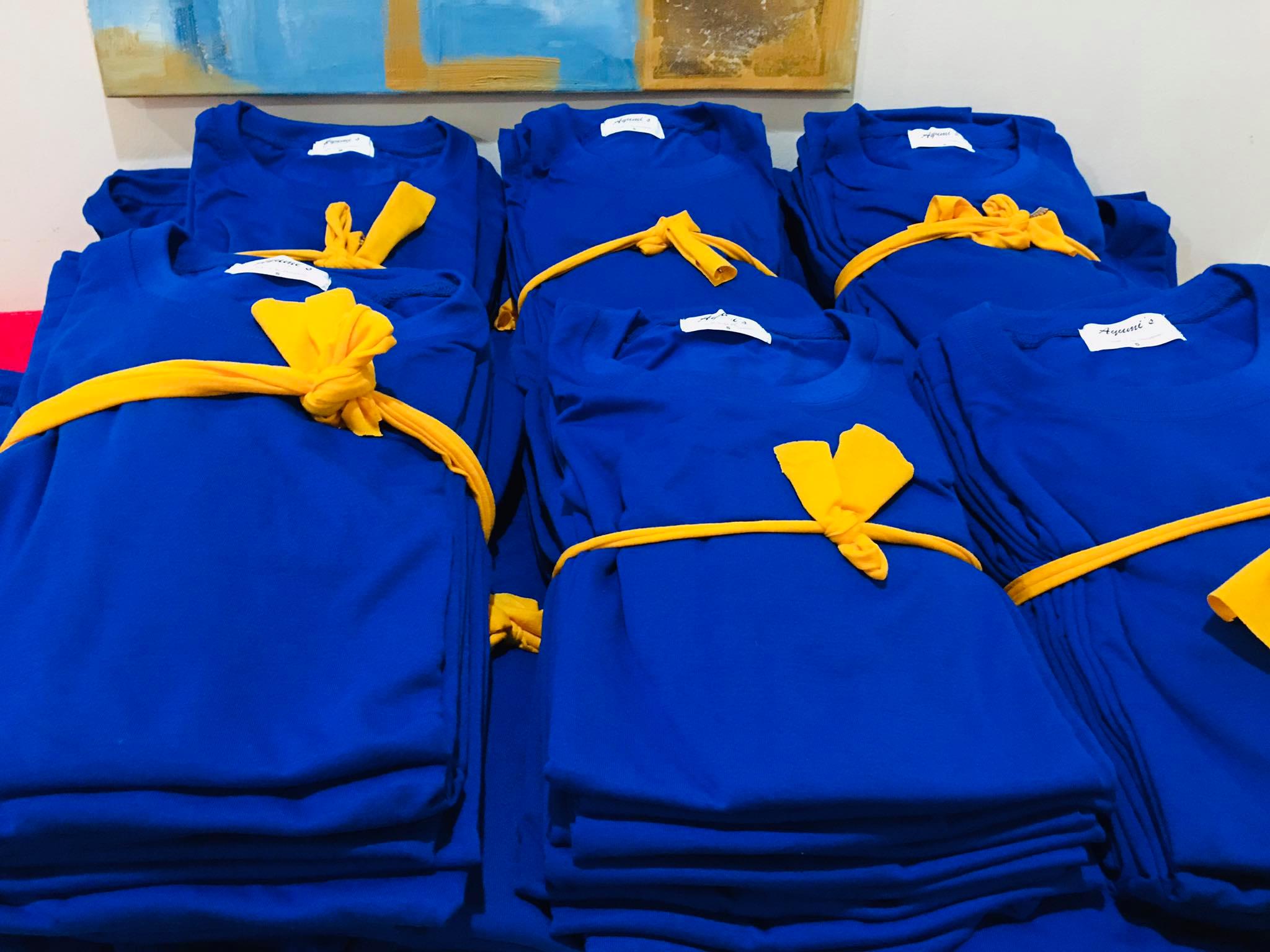 Plain T-Shirt Cotton Jersey Royal Blue