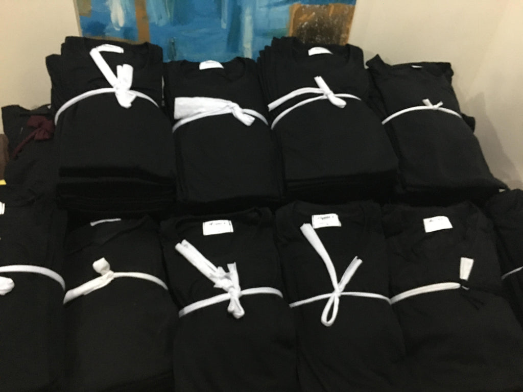 Plain T-Shirt Cotton Jersey Black