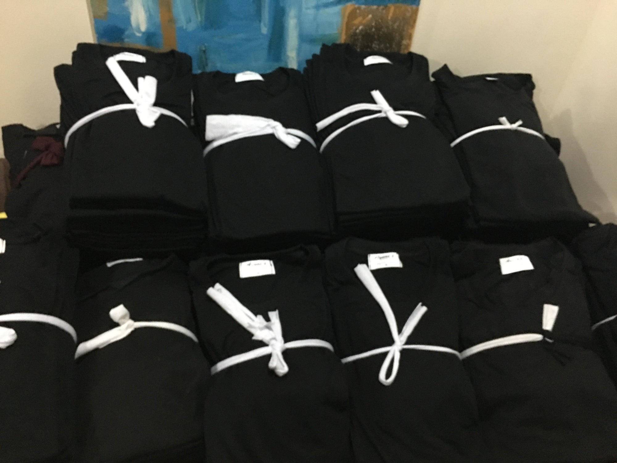 Plain T-Shirt Cotton Jersey Black