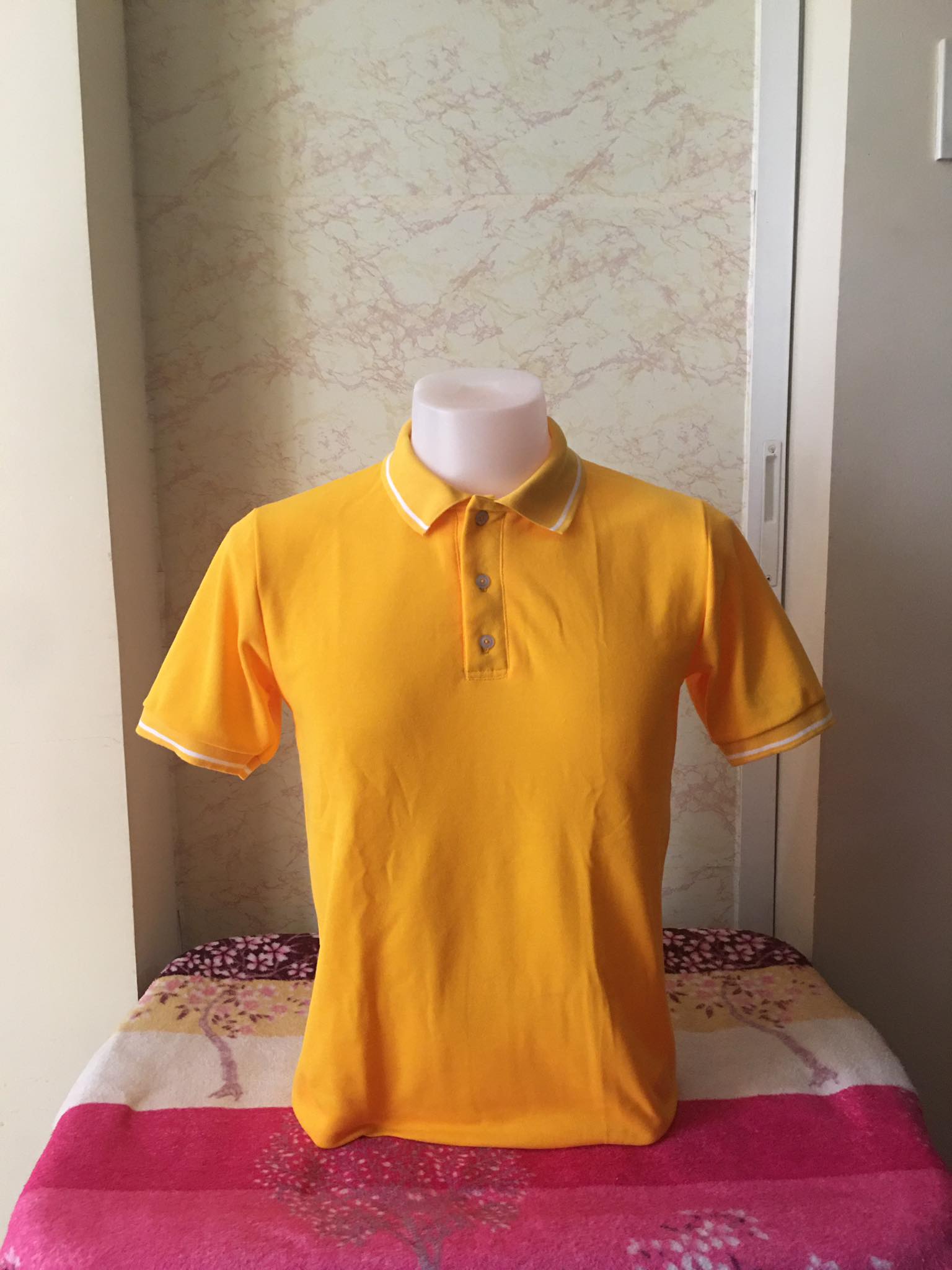 Standard Polo Shirt Male Yellow