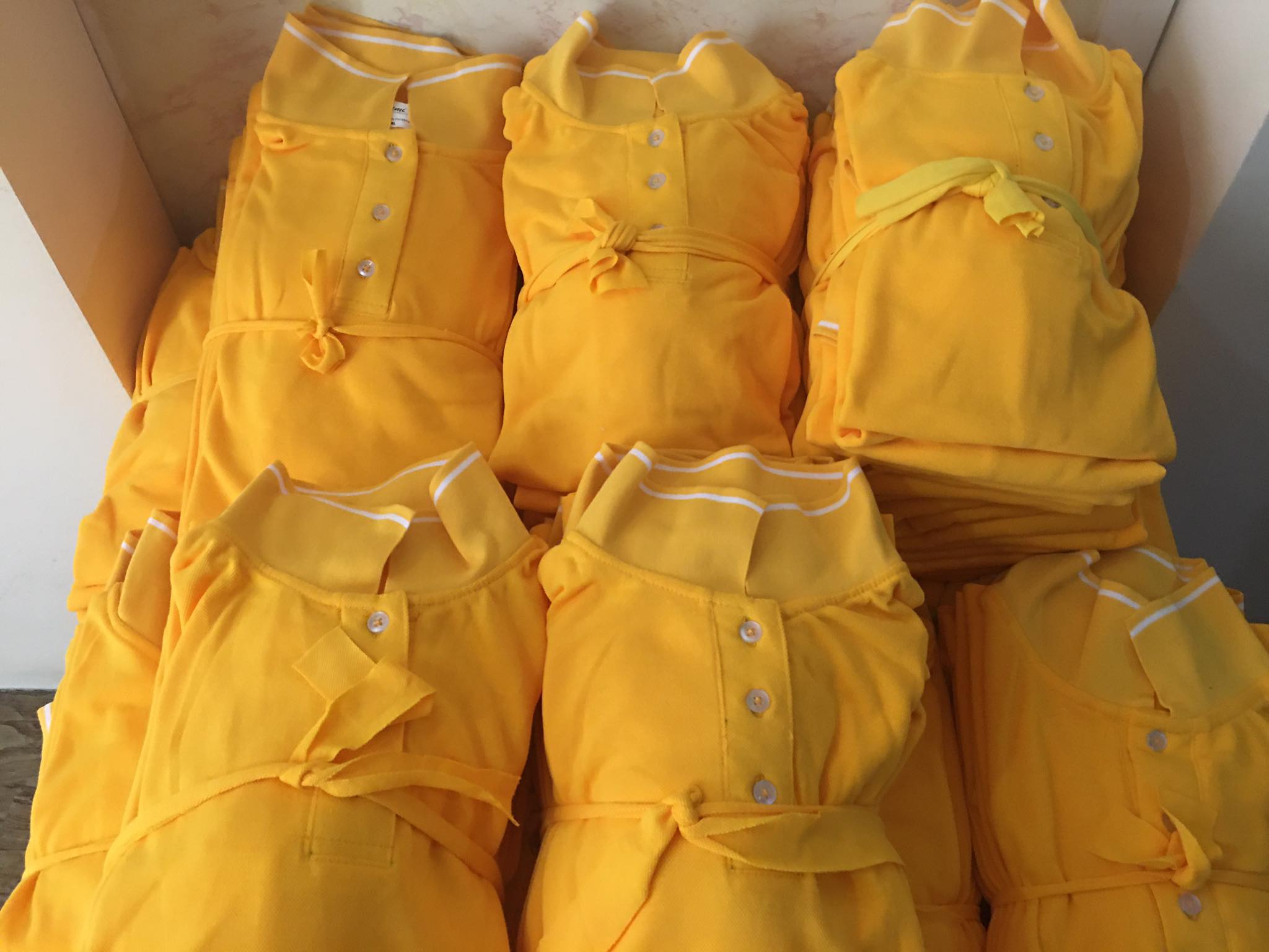 Standard Polo Shirt Female Yellow