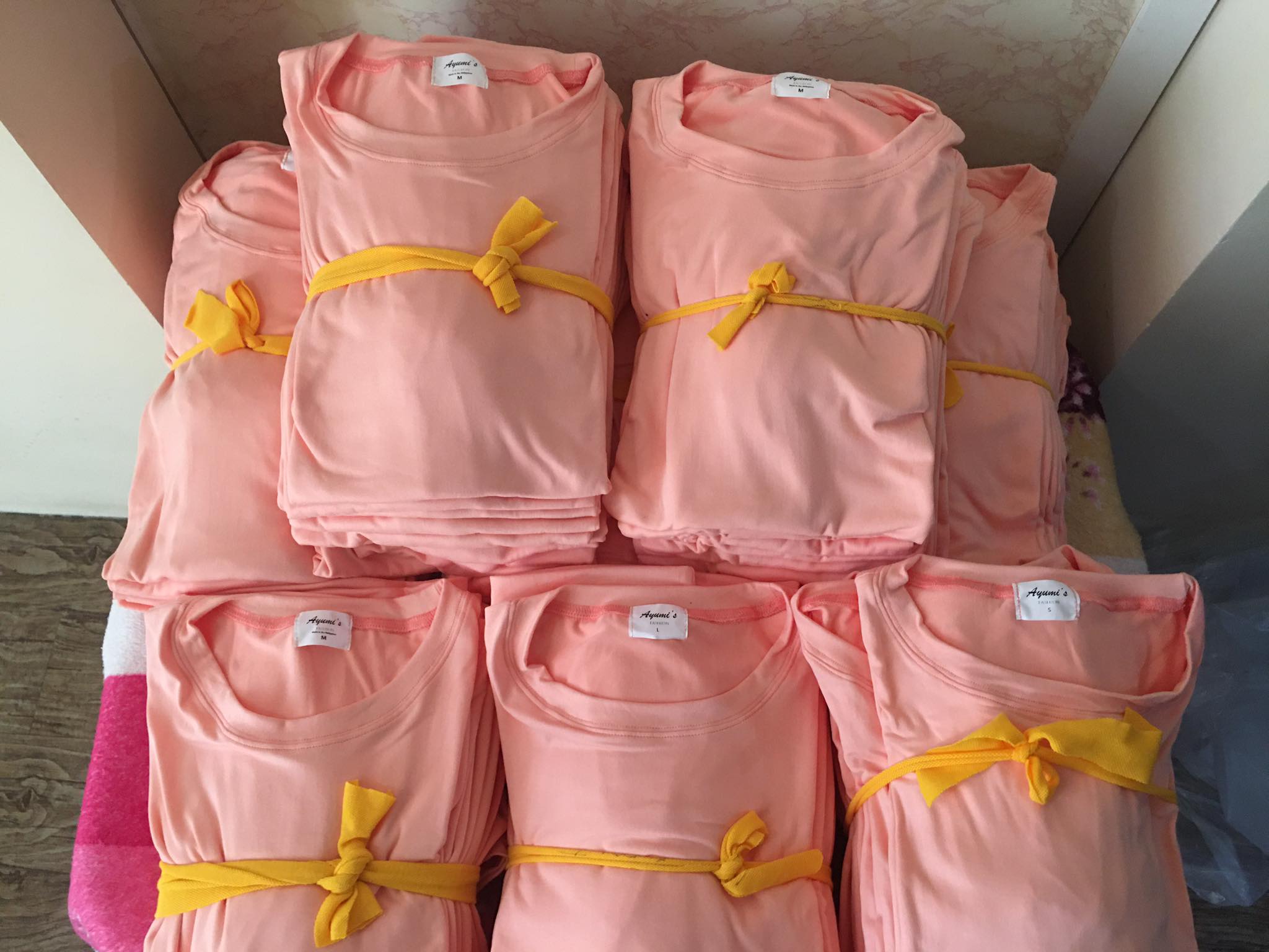 Plain T-Shirt Cotton Spandex Coral