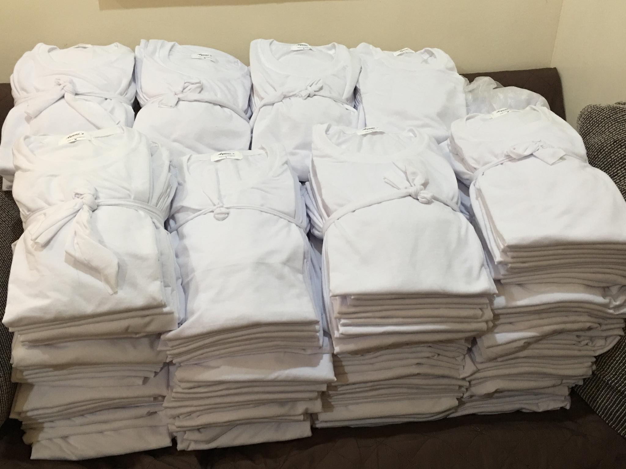 Plain T-Shirt Cotton Jersey White