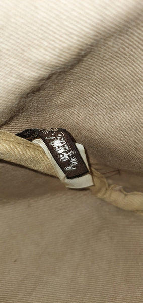PRELOVED Dior Navy Monogram Trotter Boston Duffle Bag